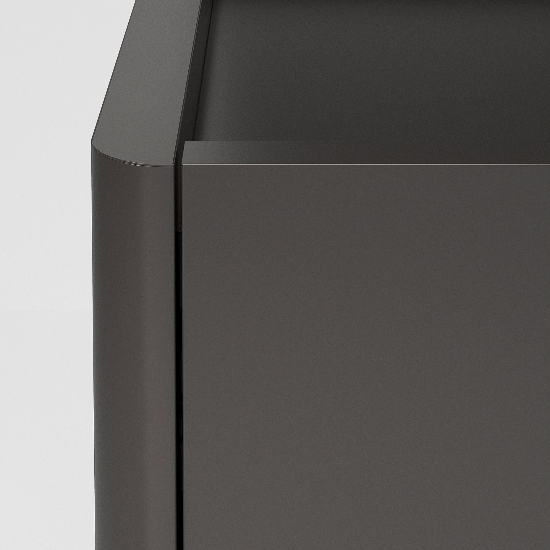 IDÅSEN, ντουλάπι με πόρτες και συρτάρια, 80x47x119 cm, 504.963.81