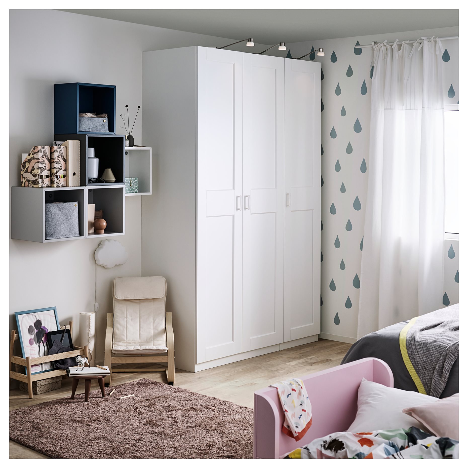GRIMO, door with hinges, 50x229 cm, 591.835.83