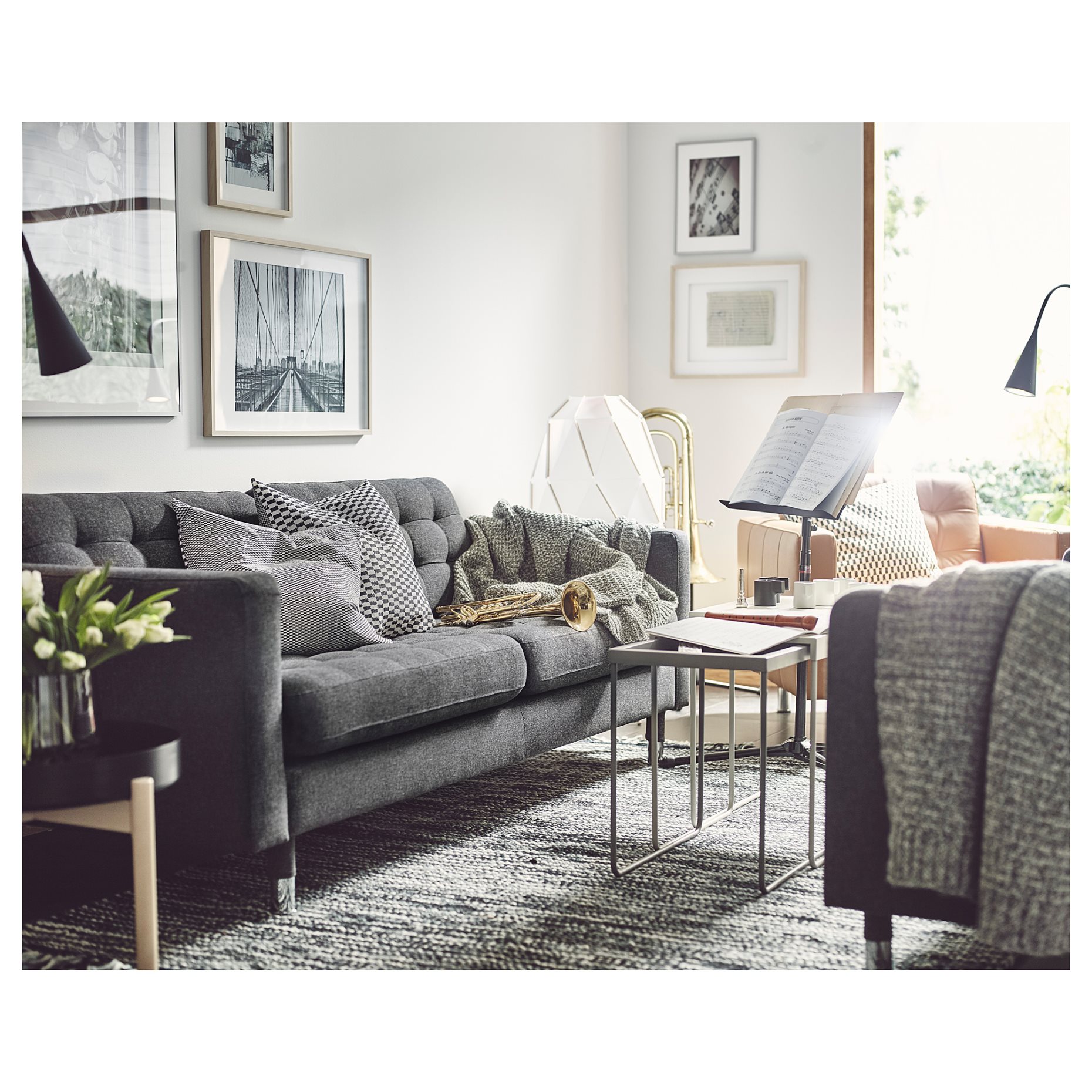LANDSKRONA, 3-seat sofa, 592.703.06