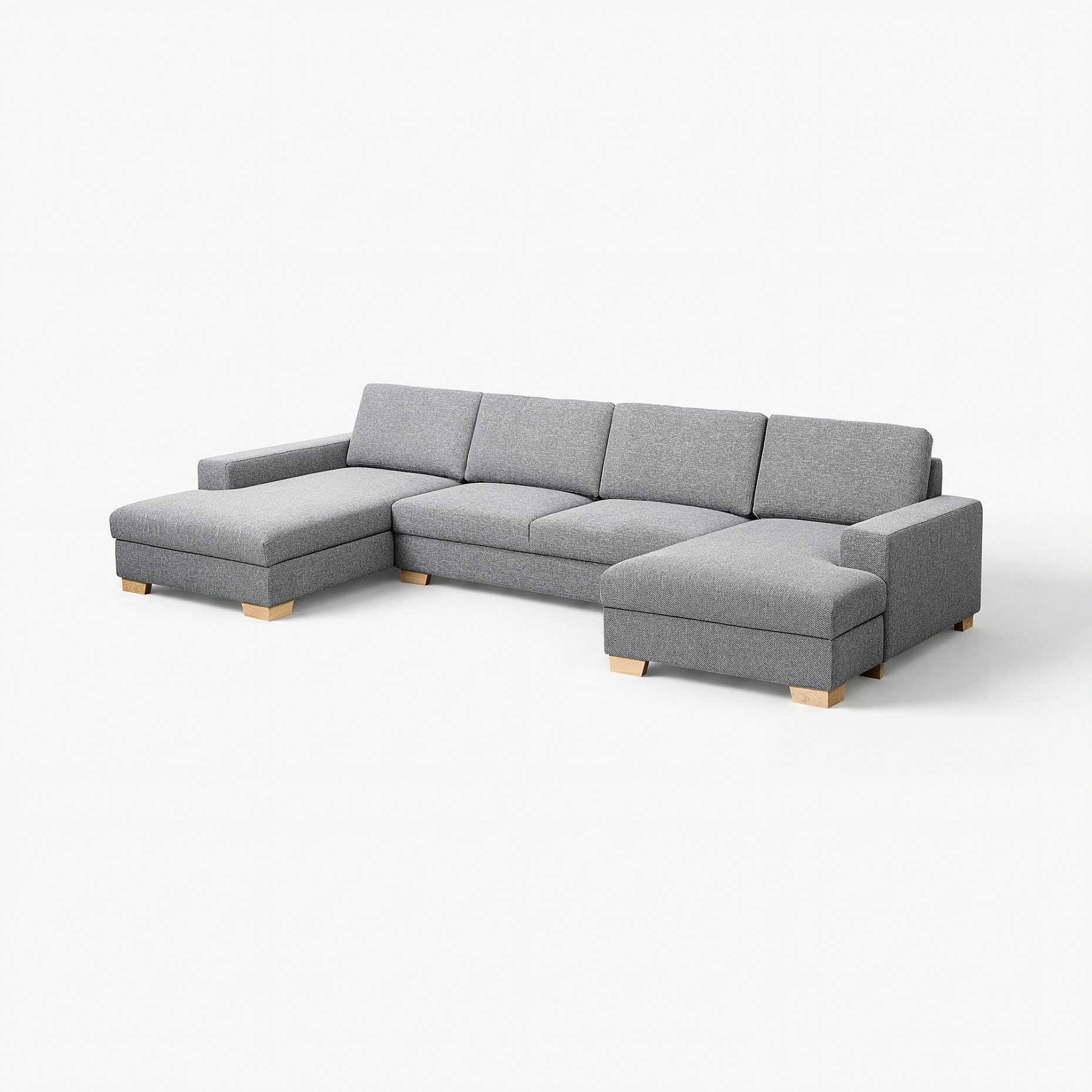SÖRVALLEN, 4-seat sofa with chaise longues, 593.041.46