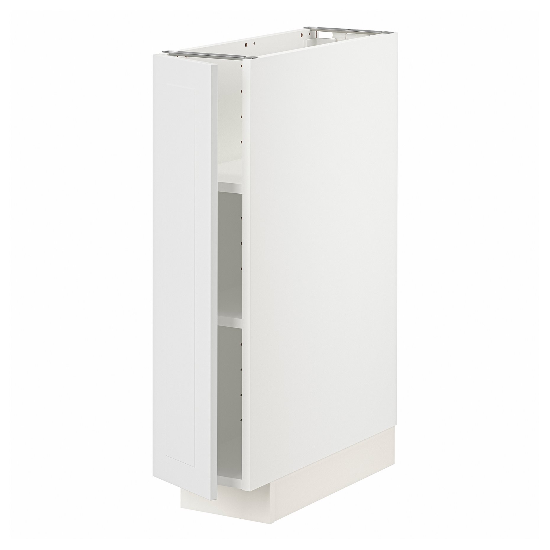 METOD, base cabinet with shelves, 20x60 cm, 594.655.30