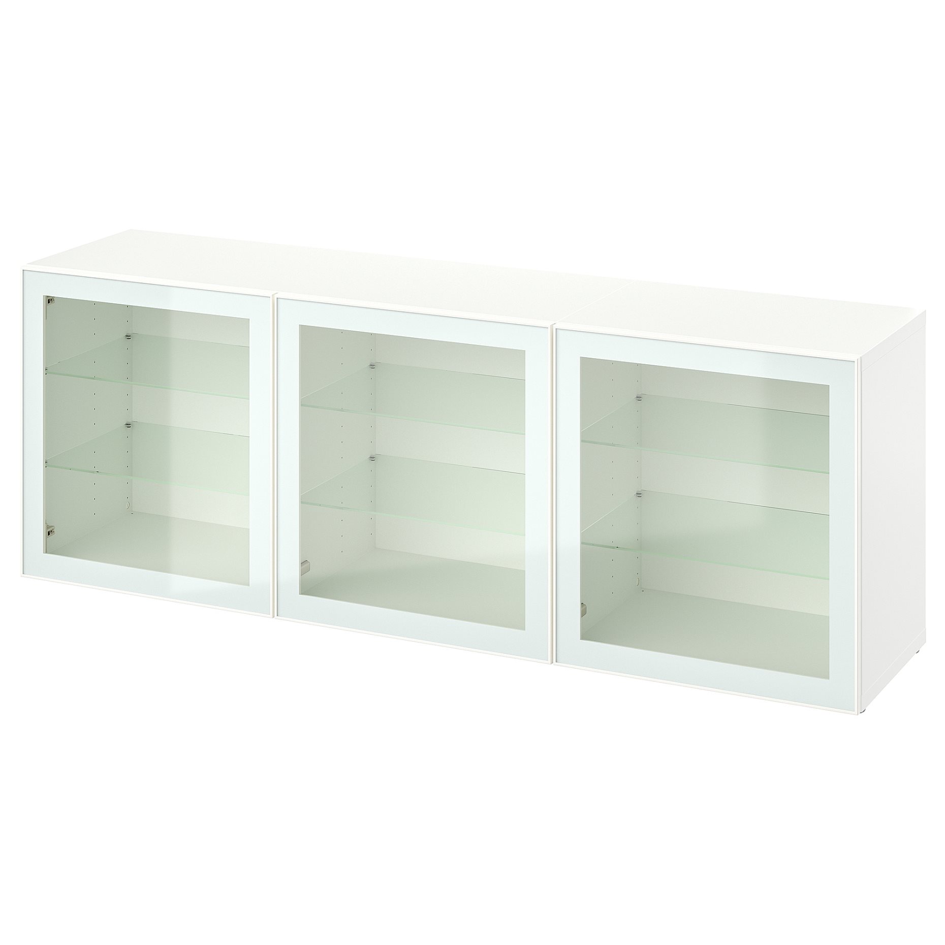 BESTÅ, storage combination with doors, 180x42x65 cm, 594.888.19