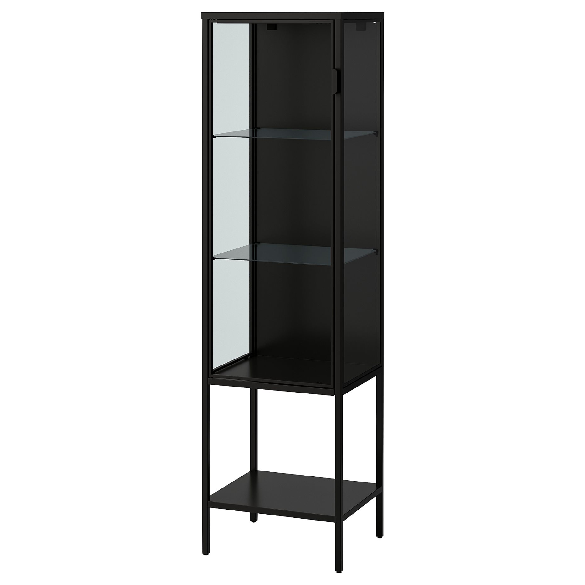 RUDSTA, glass-door cabinet, 42x37x155 cm, 604.348.25