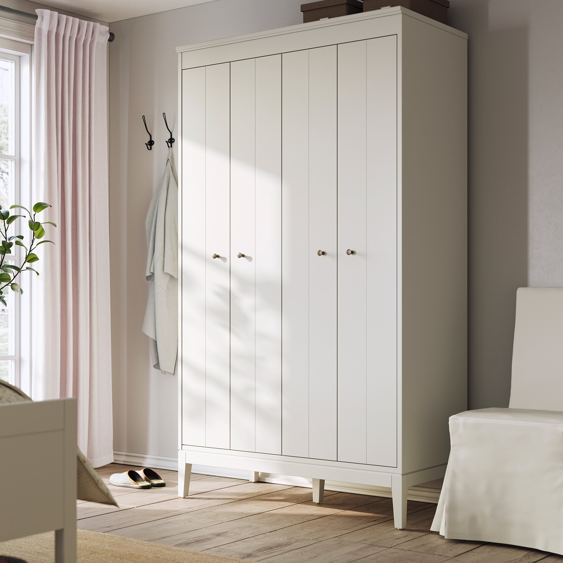 IDANÄS, wardrobe, 121x211 cm, 604.588.35