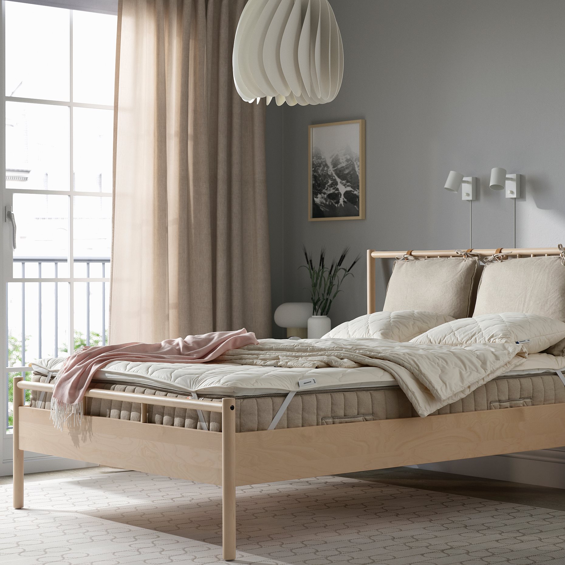 RÅDHUSVIN, mattress protector, 160x200 cm, 605.583.78