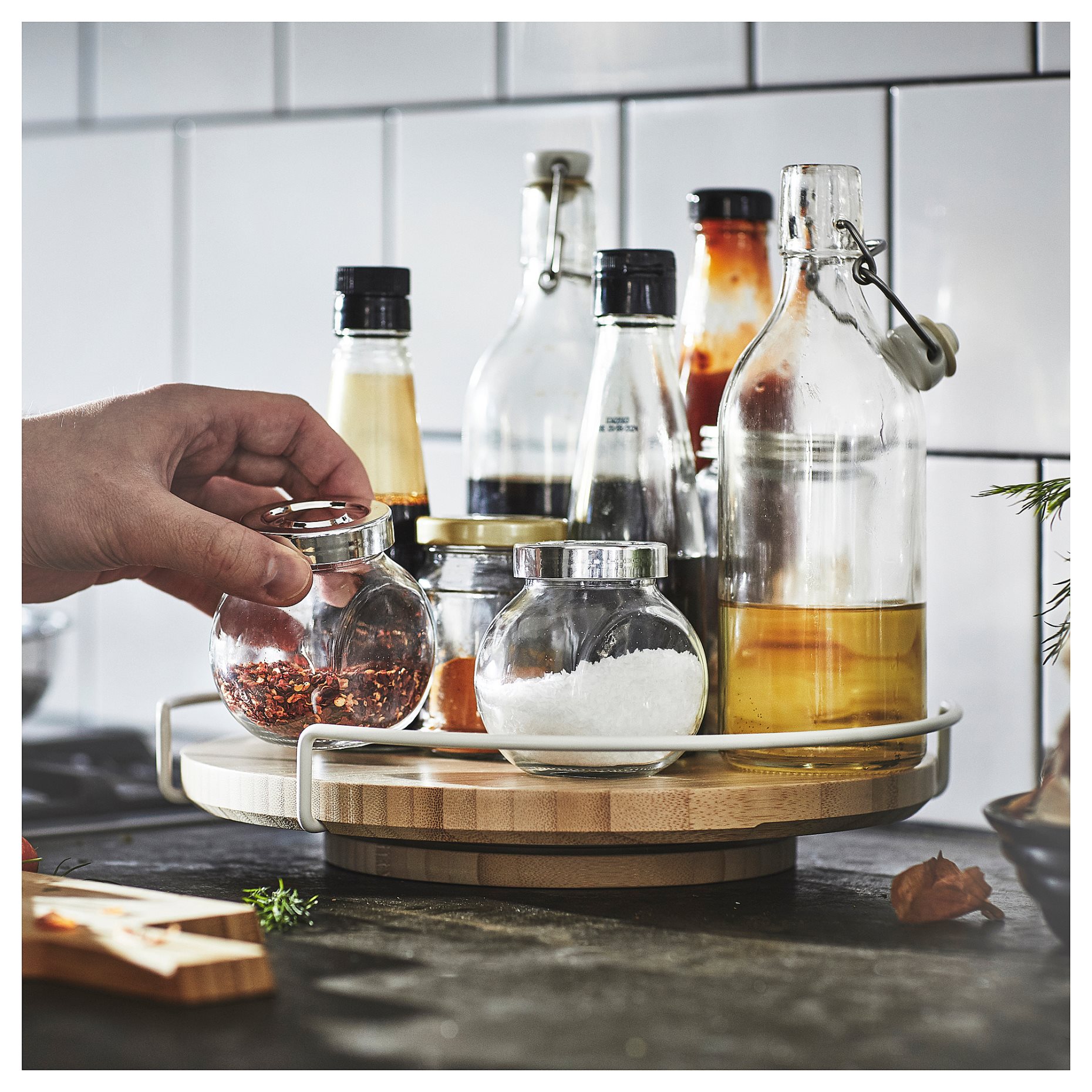 APTITLIG, lazy Susan, 28 cm, 605.624.98