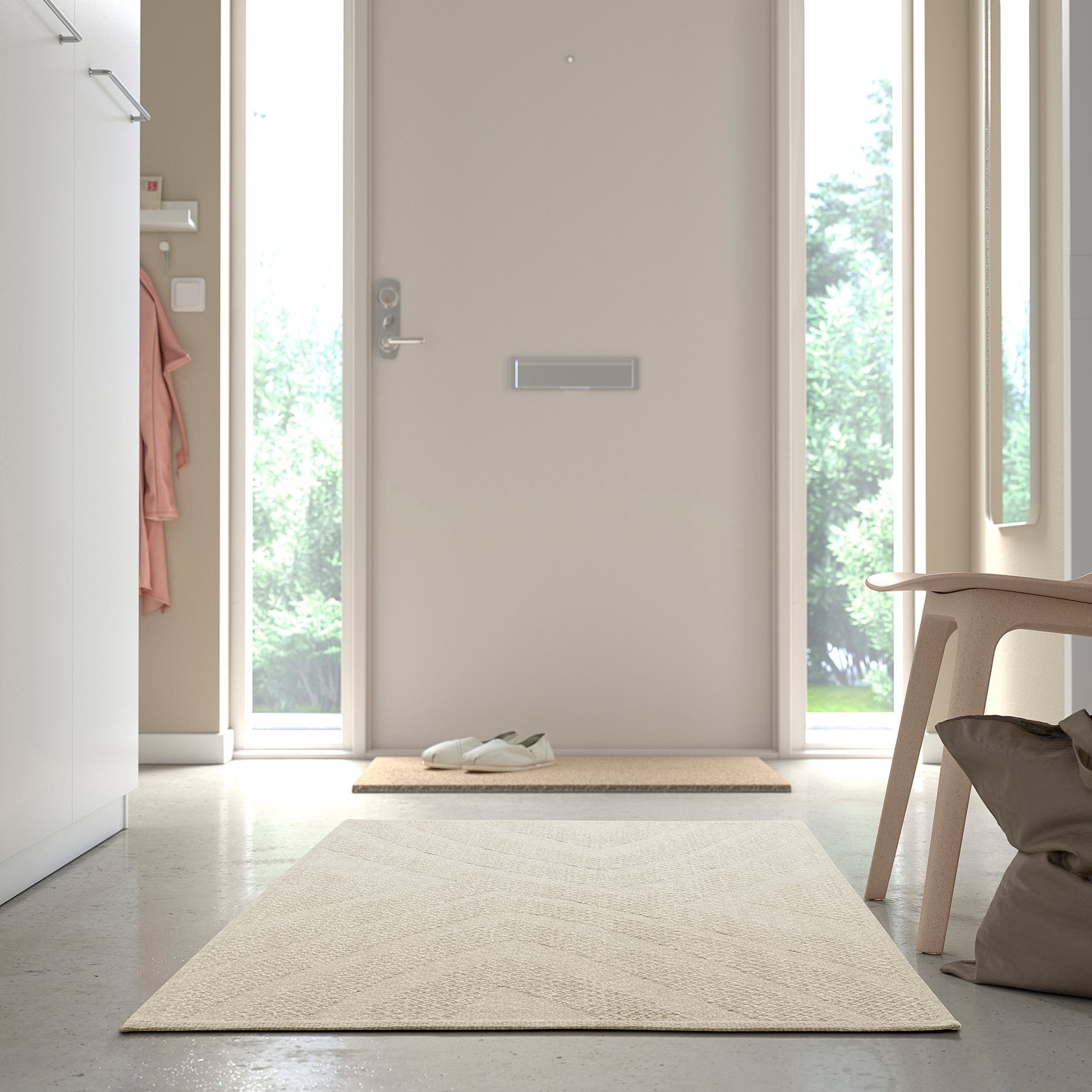 FULLMAKT, rug flatwoven/in/outdoor, 80x150 cm, 605.731.14