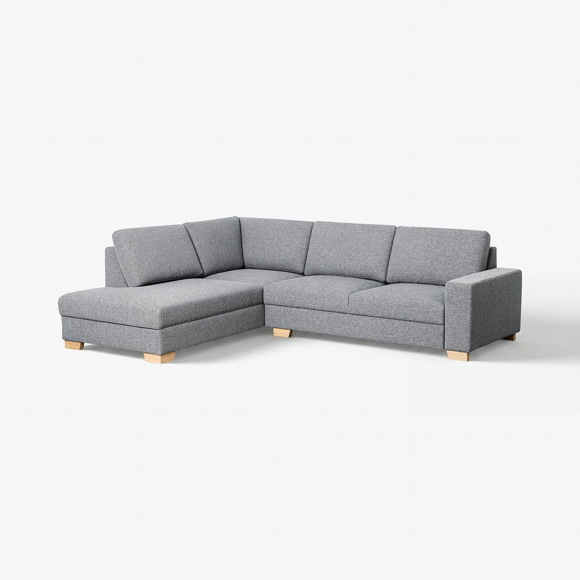 SÖRVALLEN, corner sofa 3-seat with open end/left, 693.041.41