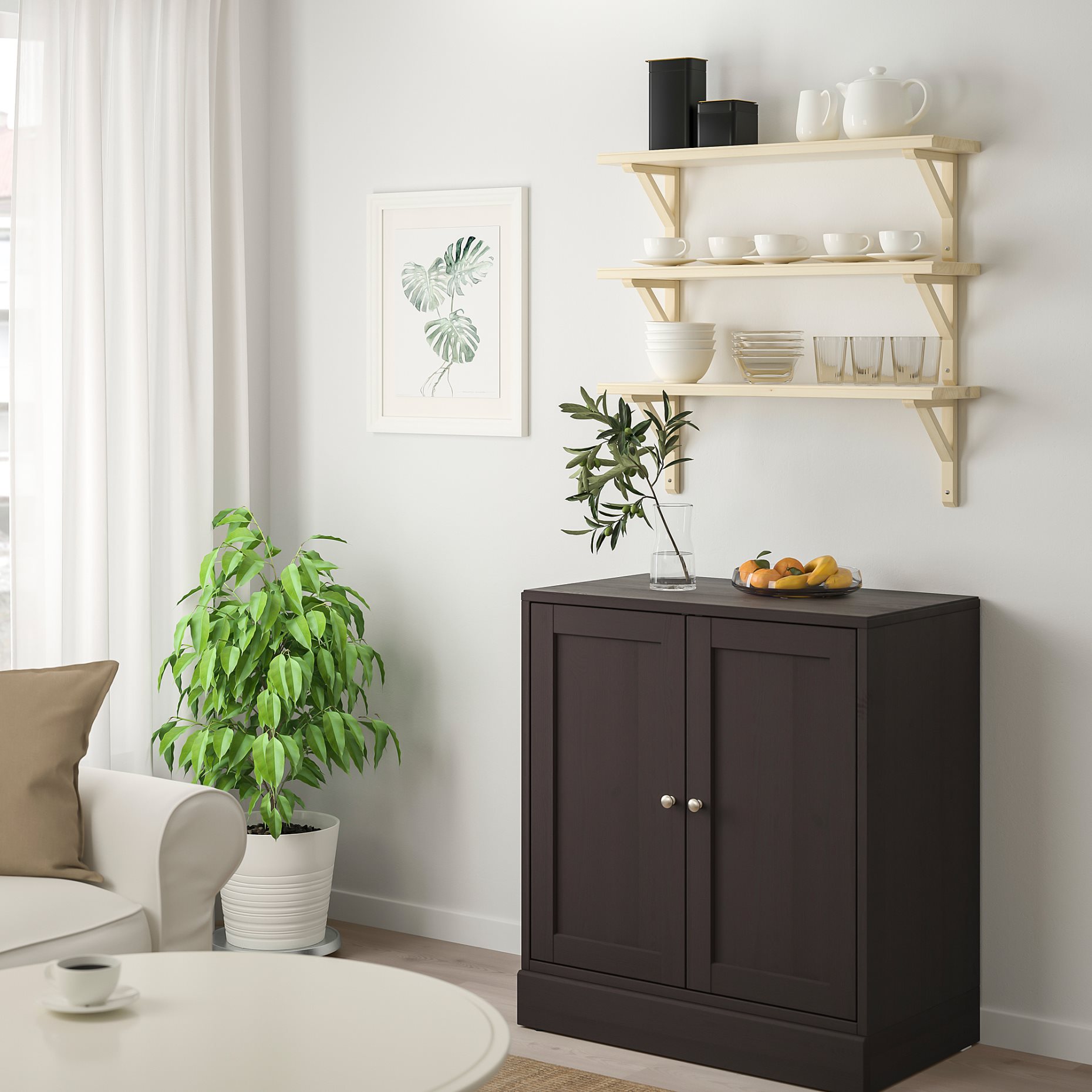 TRANHULT/SANDSHULT, wall shelf combination, 693.363.35