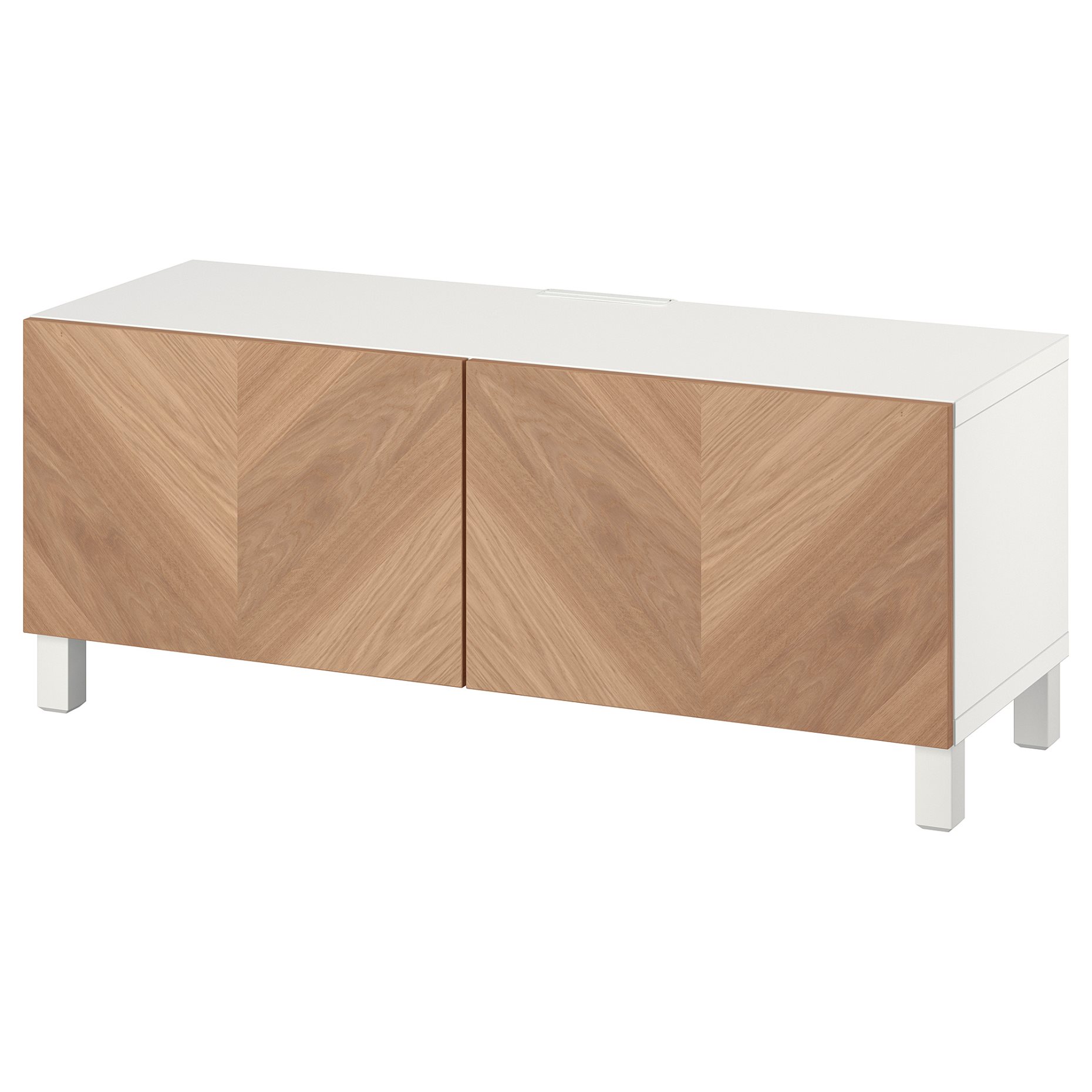 BESTÅ, TV bench with doors, 120x42x48 cm, 694.194.39