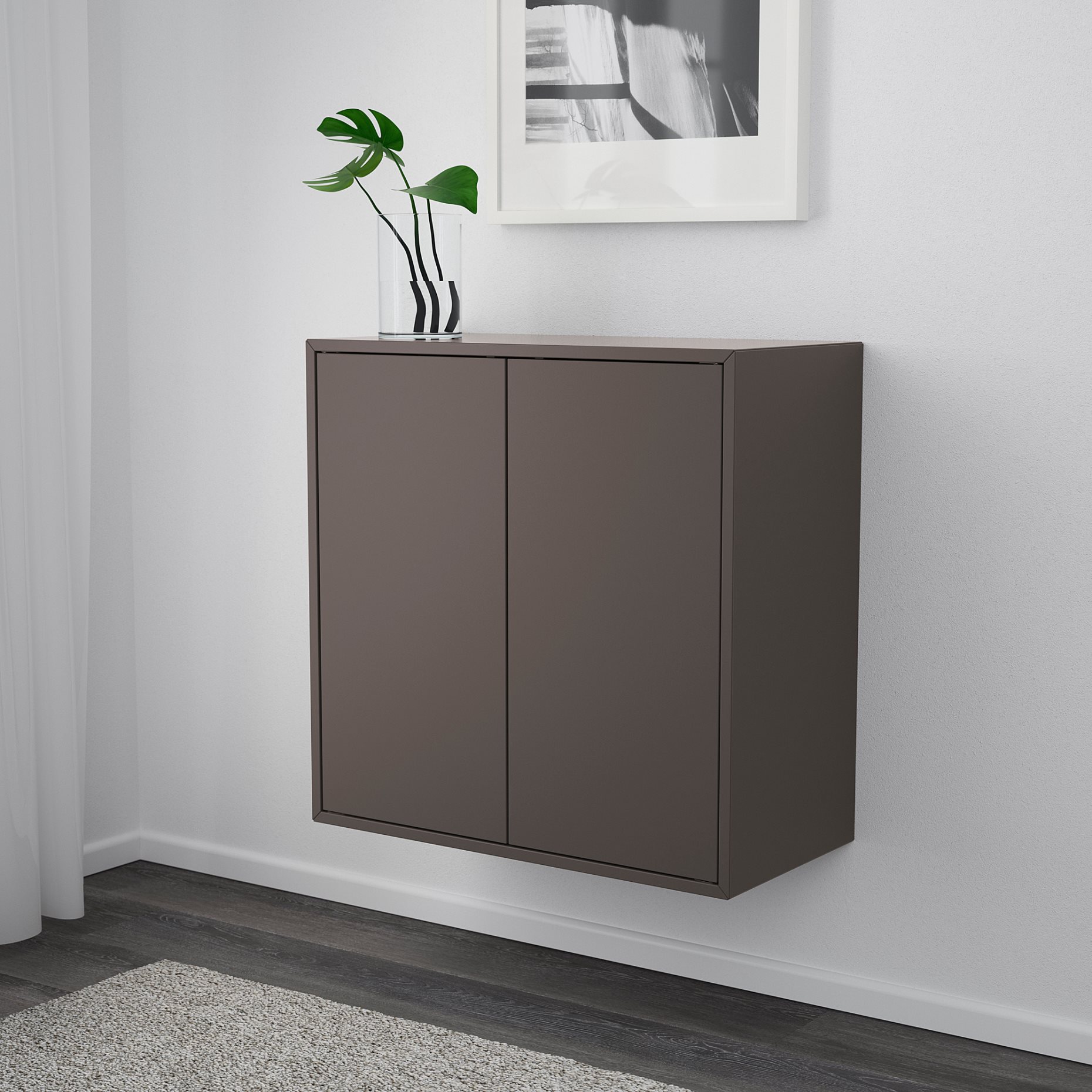 EKET, wall-mounted shelving unit, 70x35x70 cm, 694.352.22