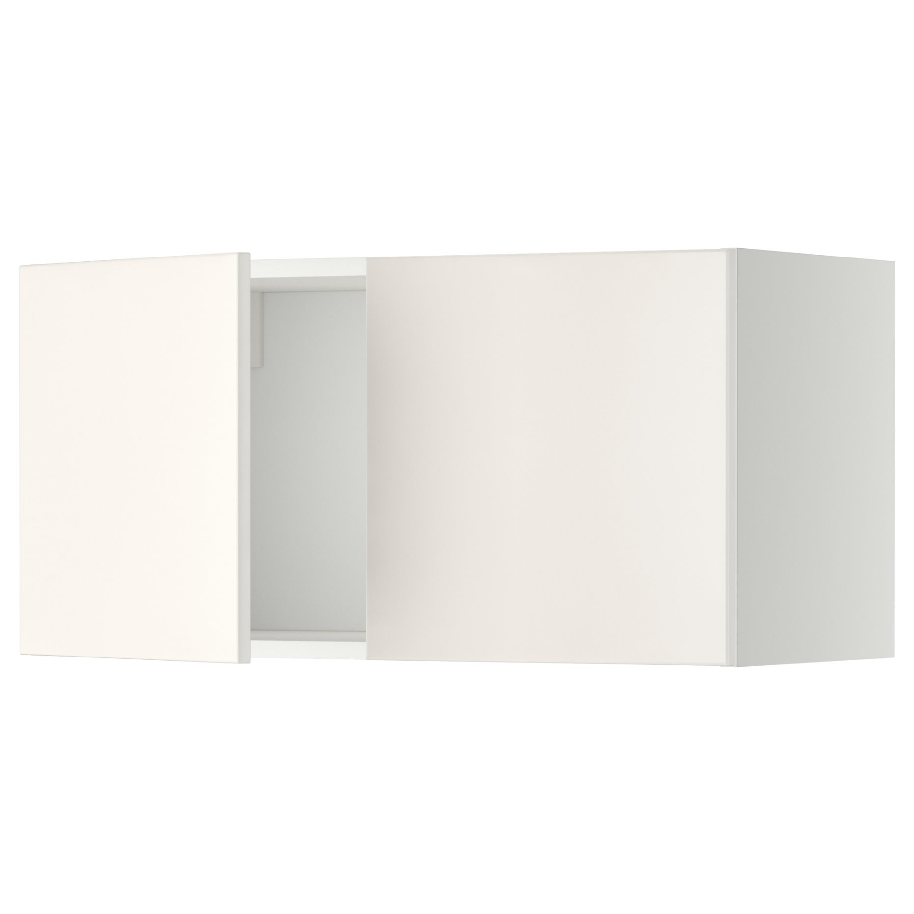 METOD, wall cabinet with 2 doors, 80x40 cm, 694.609.14