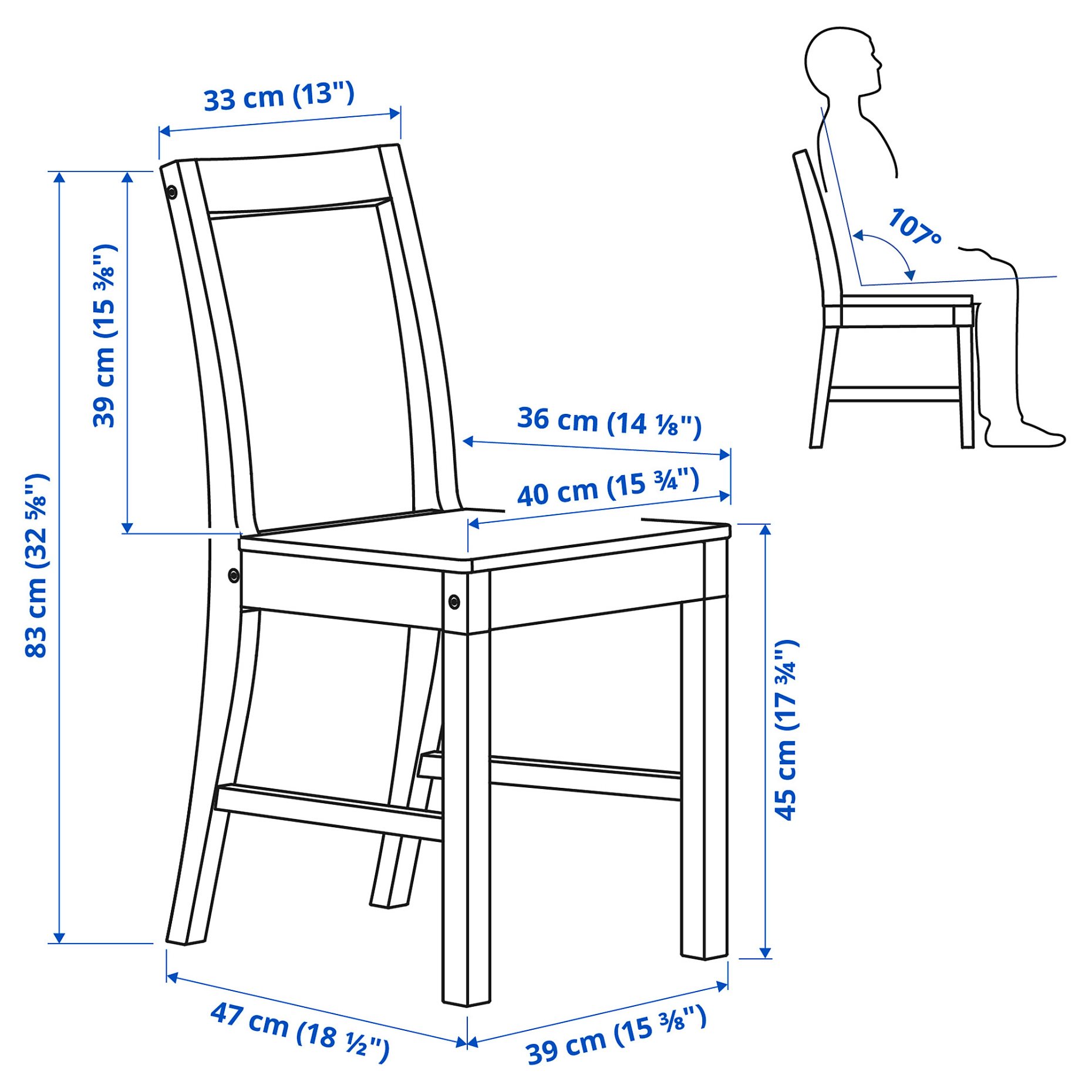 PINNTORP/PINNTORP, table and 2 chairs, 67/124 cm, 694.844.44