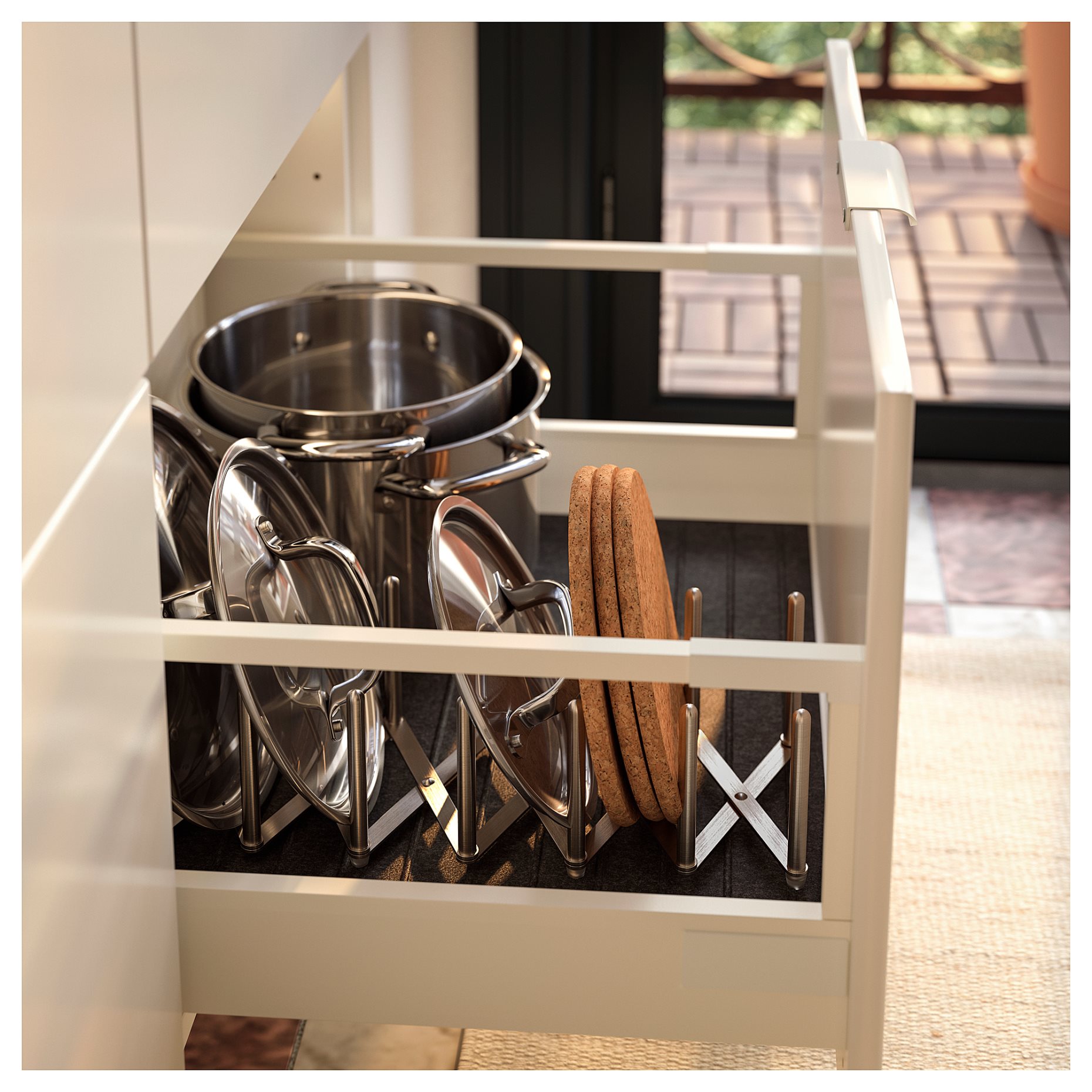 VARIERA, pot lid organiser, 701.548.00