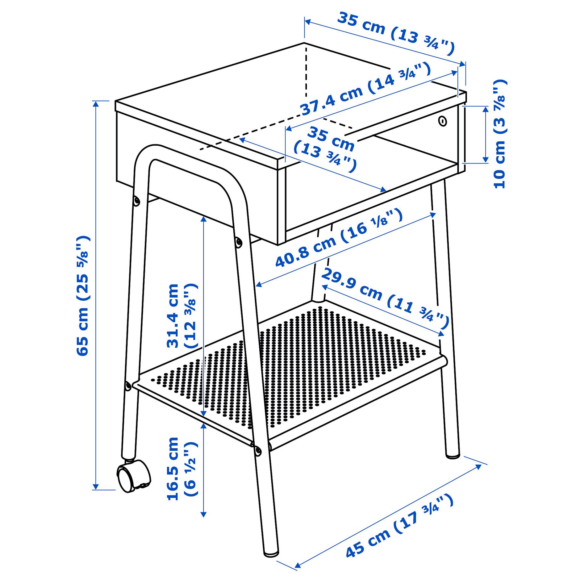 SETSKOG, κομοδίνο, 703.380.41