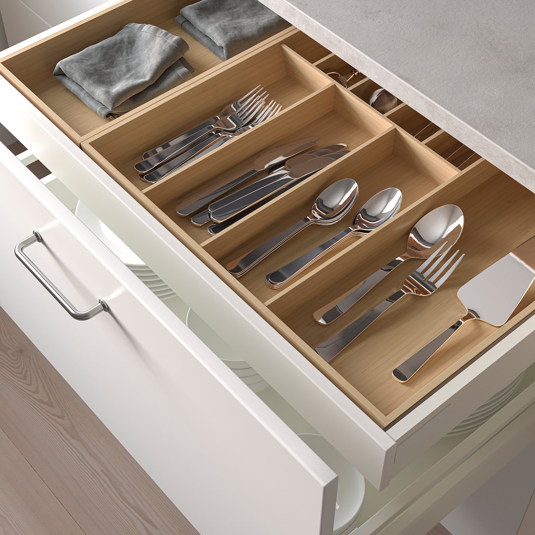 UPPDATERA, cutlery tray, 52x50 cm, 704.331.04