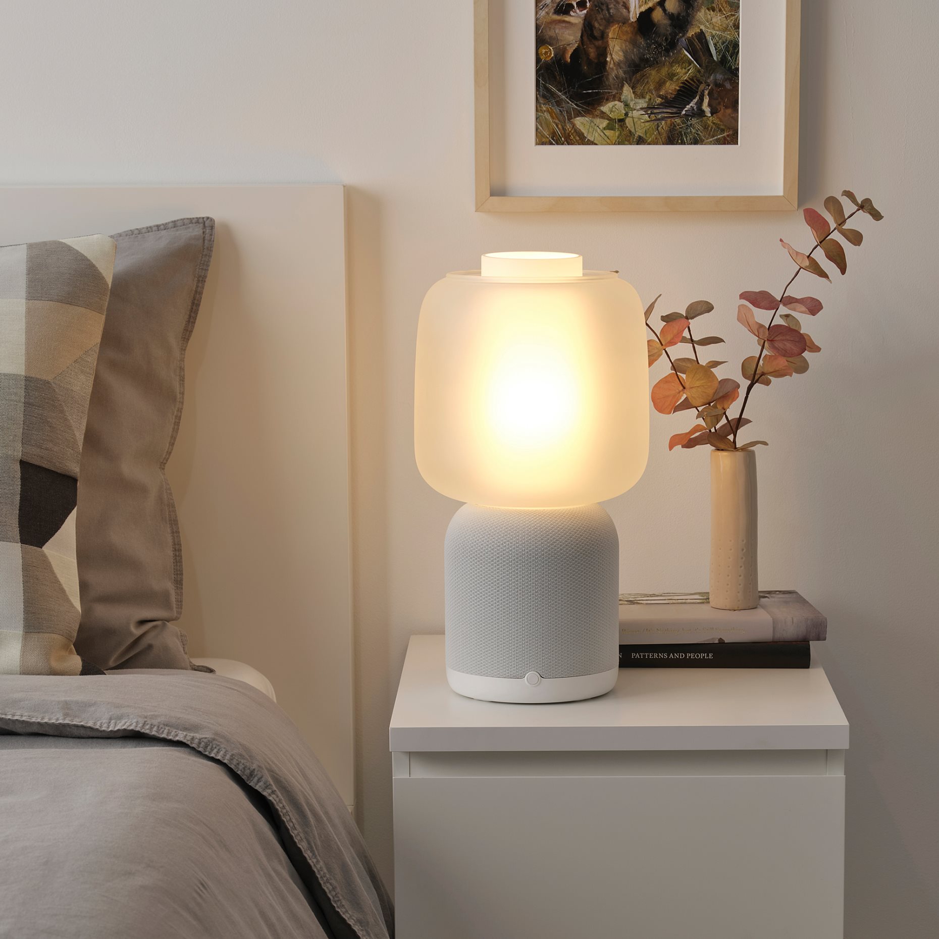 SYMFONISK, βάση φωτιστικού ηχείου με wifi, 704.857.63