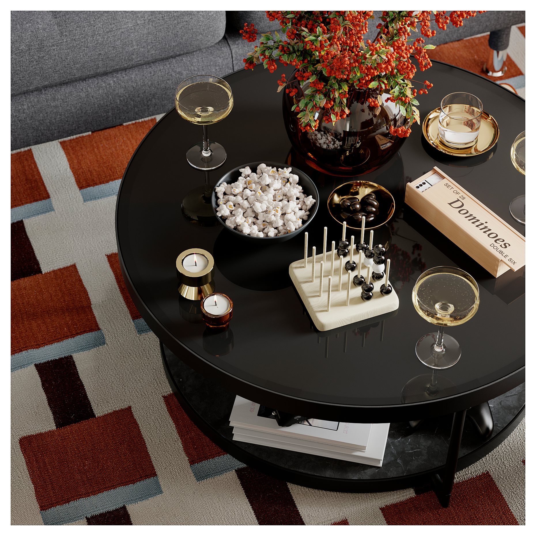 FRÖTORP, coffee table, 88 cm, 704.975.82