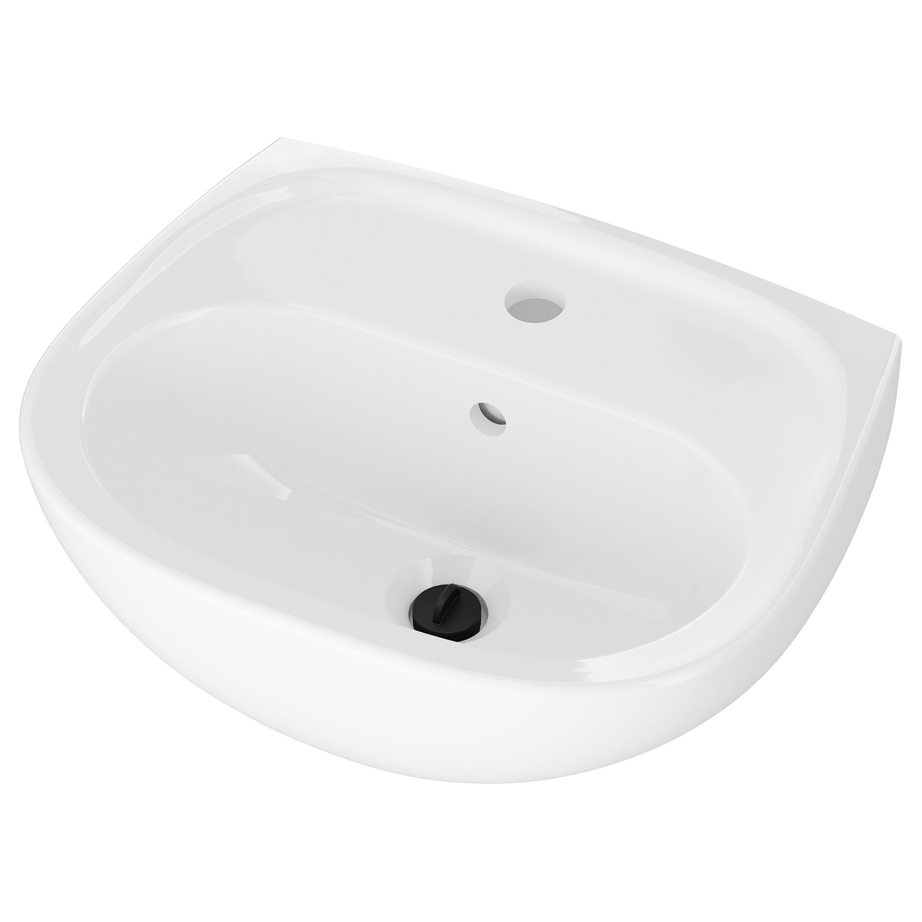 SKATSJÖN, single wash-basin, 45x35 cm, 705.042.57