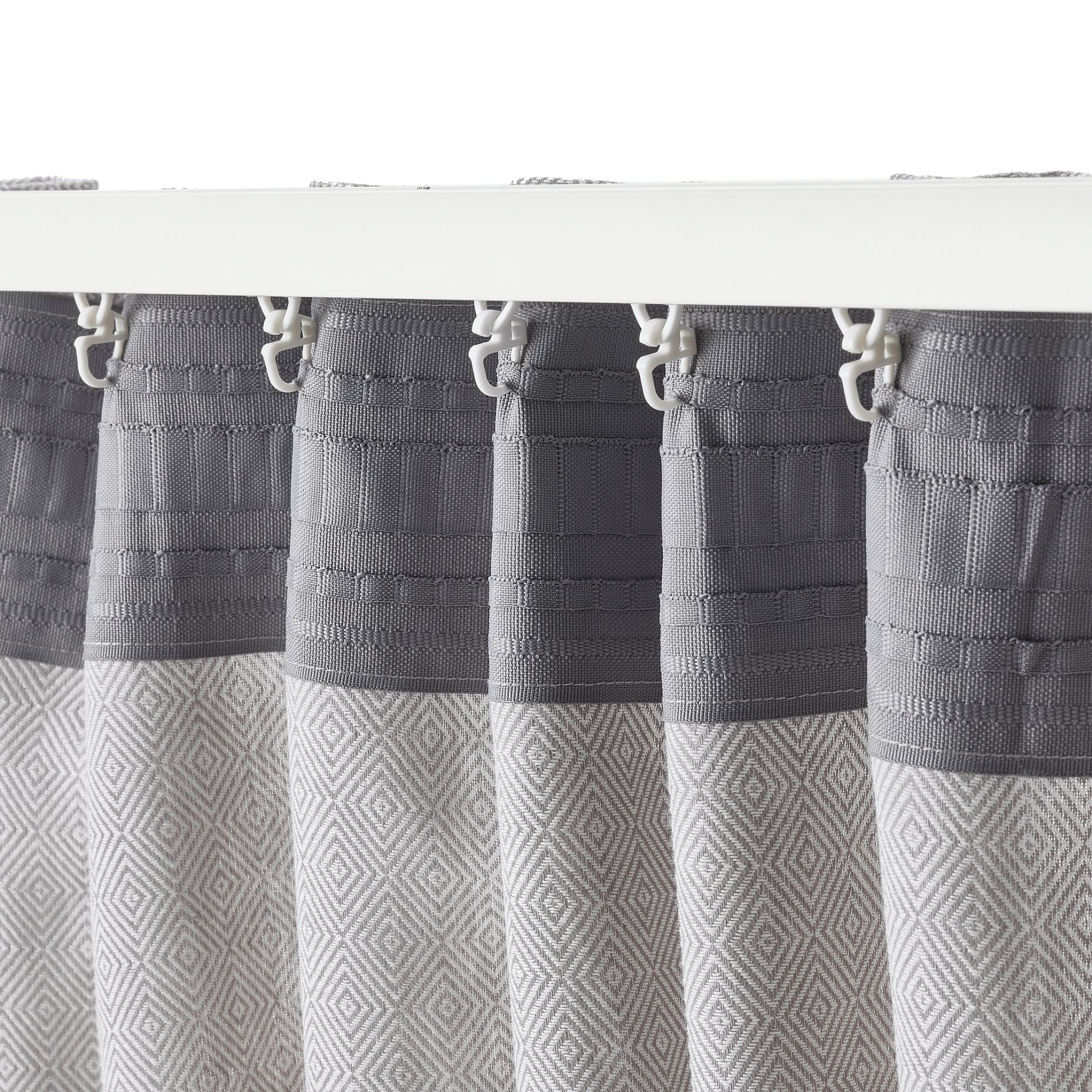 FJÄDERMOTT, κουρτίνα 145x300 cm, 2 τεμ., 705.045.87