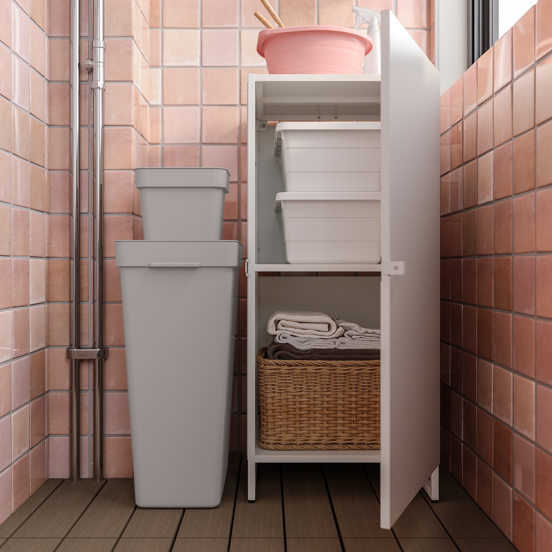 JOSTEIN, door/side units/back in/outdoor, 40x42x82 cm, 705.121.44