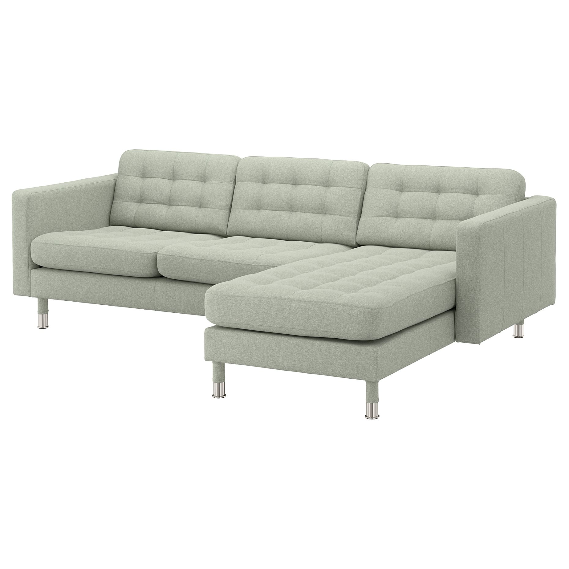 LANDSKRONA, 3-seat sofa with chaise longue, 792.726.82