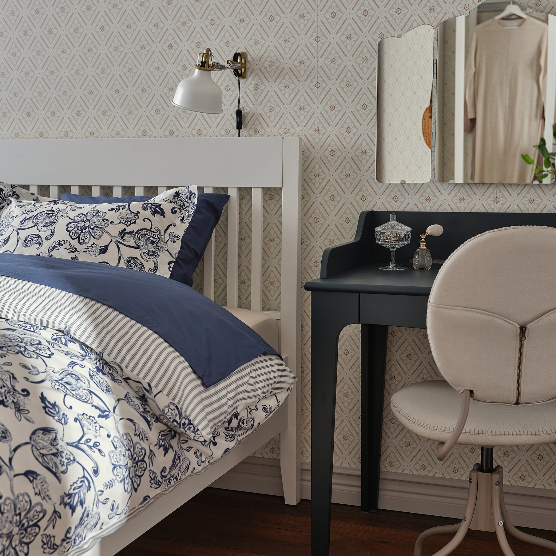 IDANÄS, bed frame, 793.892.10