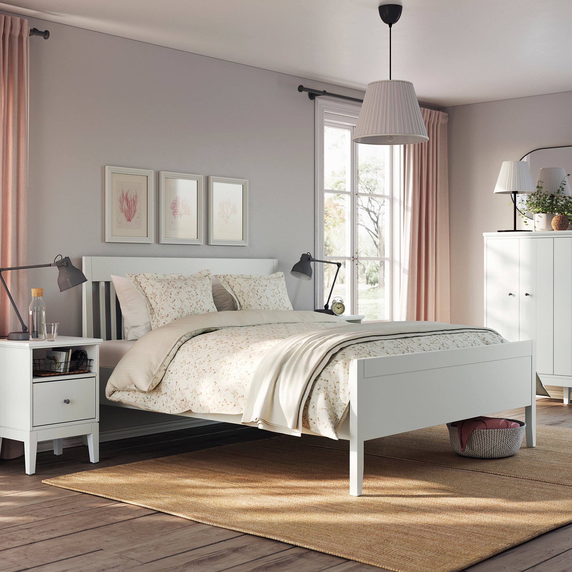 IDANÄS, bed frame, 793.892.10
