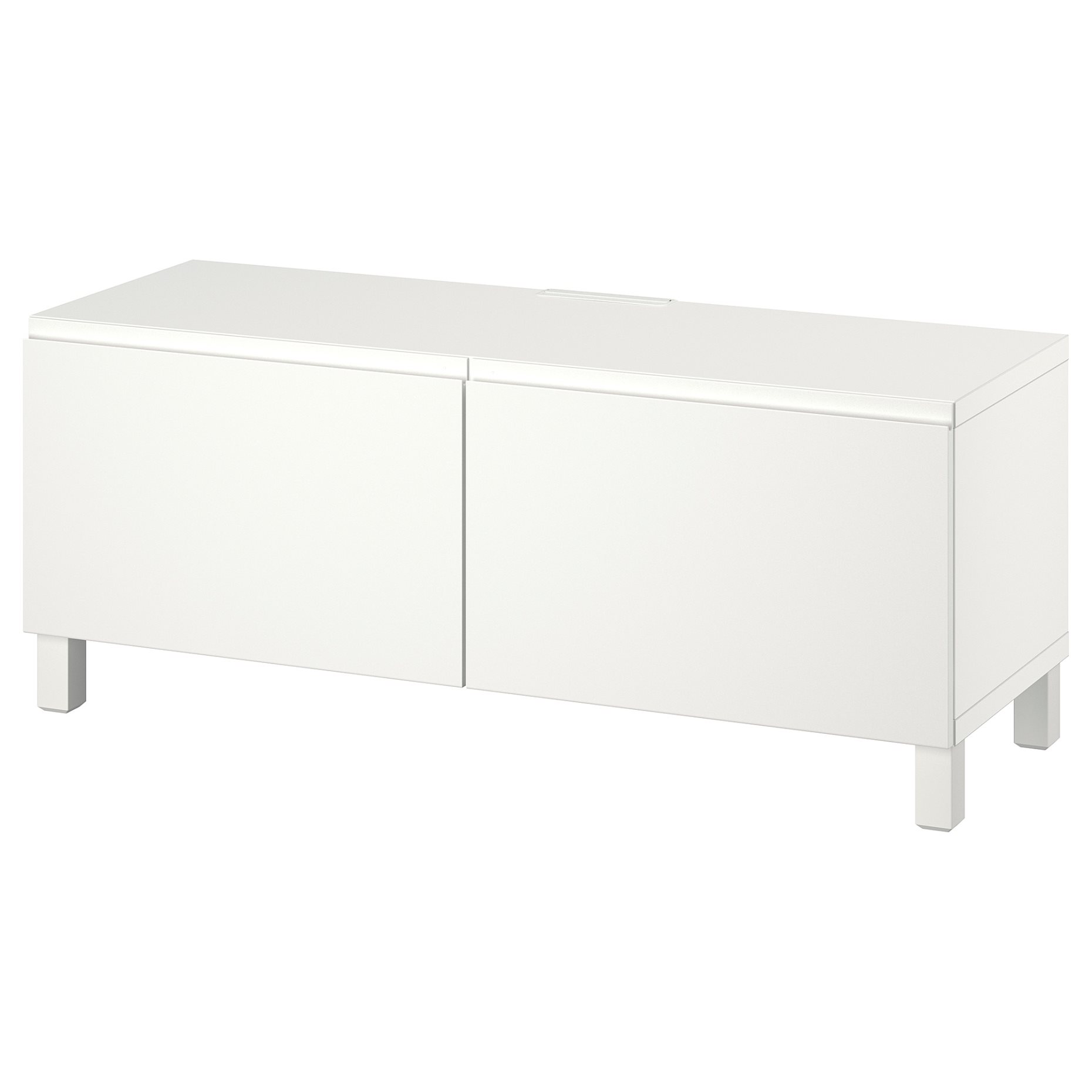 BESTÅ, TV bench with doors, 120x42x48 cm, 794.194.48