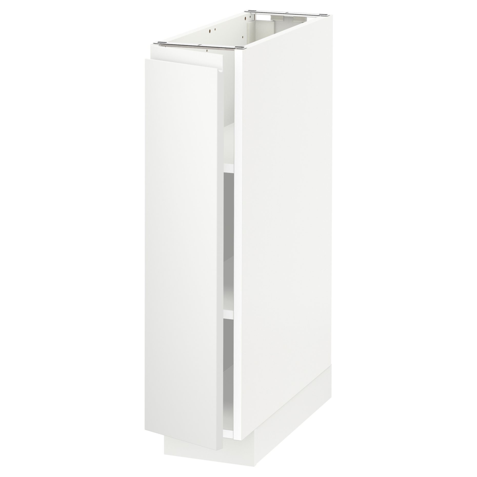 METOD, base cabinet with shelves, 20x60 cm, 794.527.20
