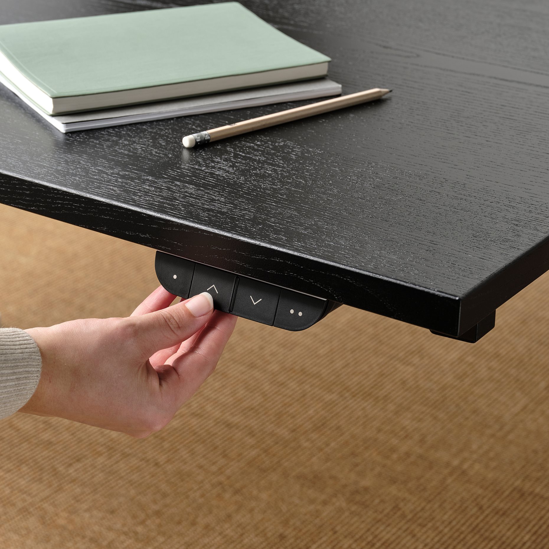 MITTZON, desk sit/stand/electric, 140x80 cm, 795.289.42