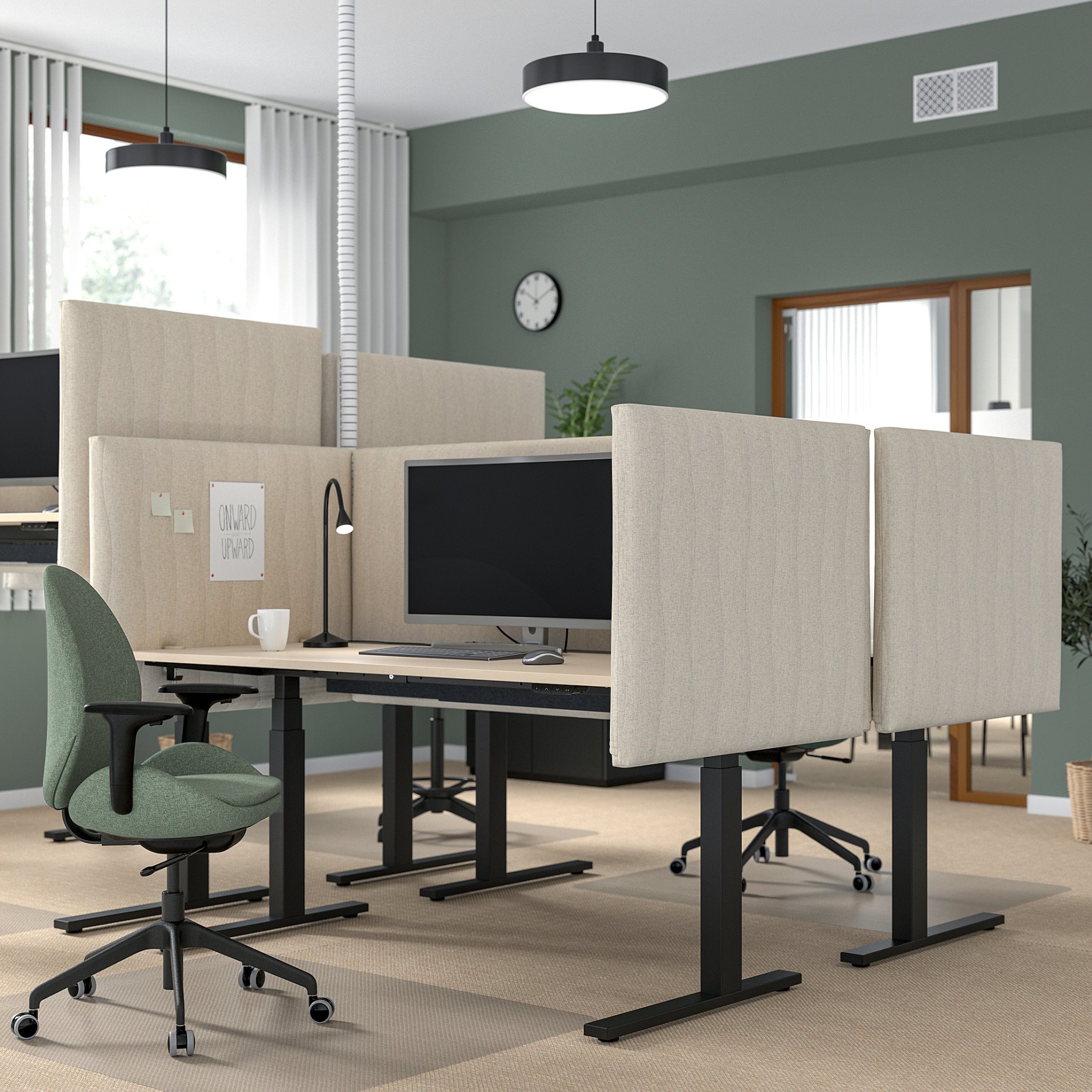 MITTZON, desk sit/stand/electric, 160x80 cm, 795.301.72