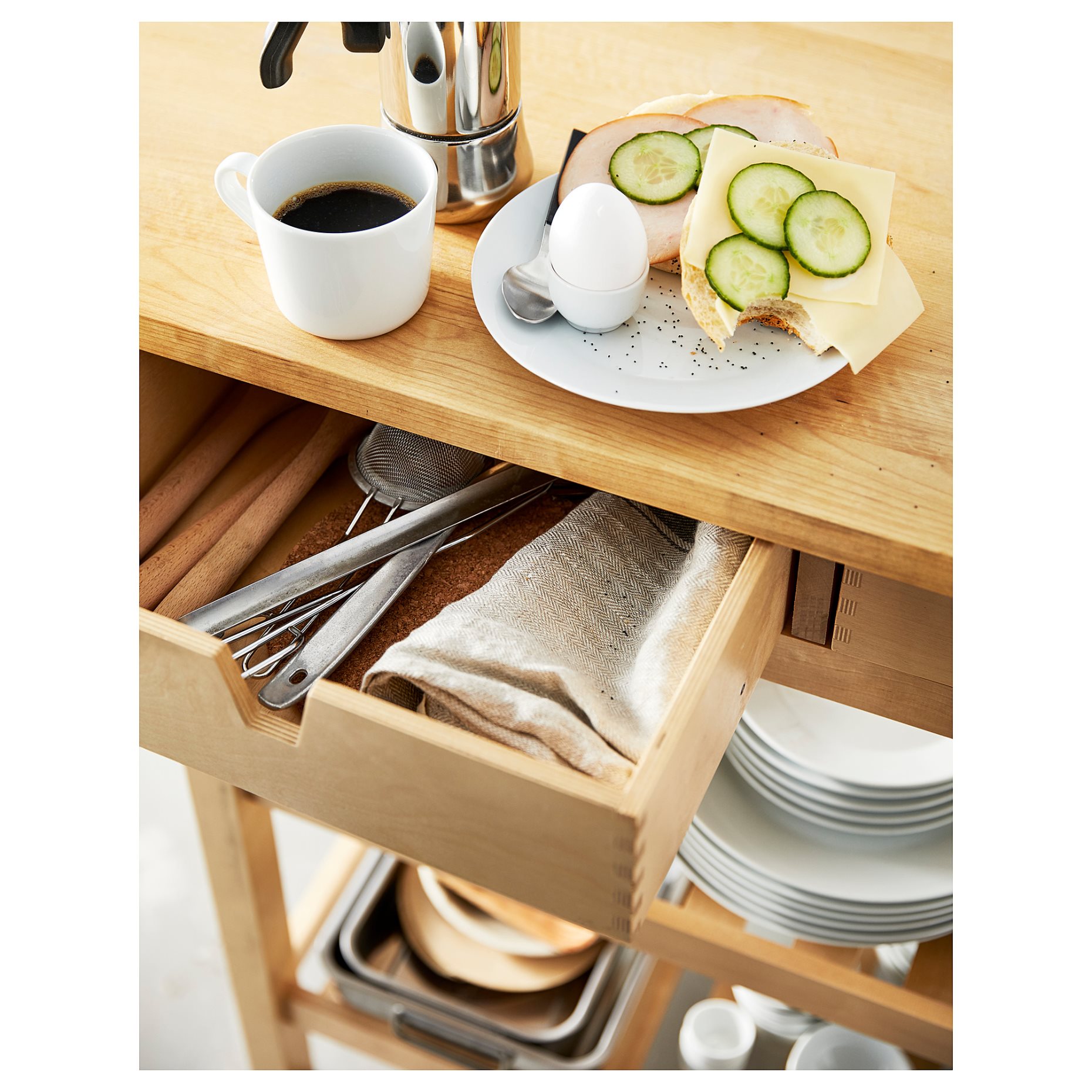 FÖRHÖJA, τρόλεϊ κουζίνας, 800.359.20