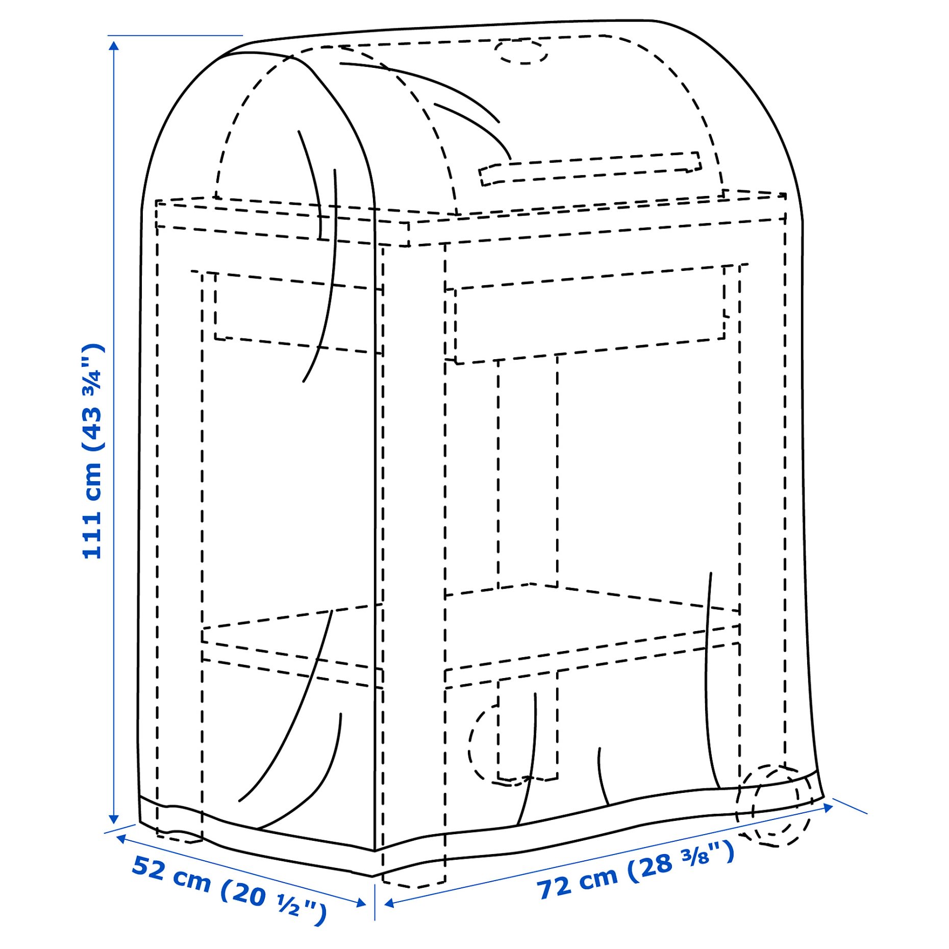 TOSTERÖ, cover for barbecue, 802.923.30