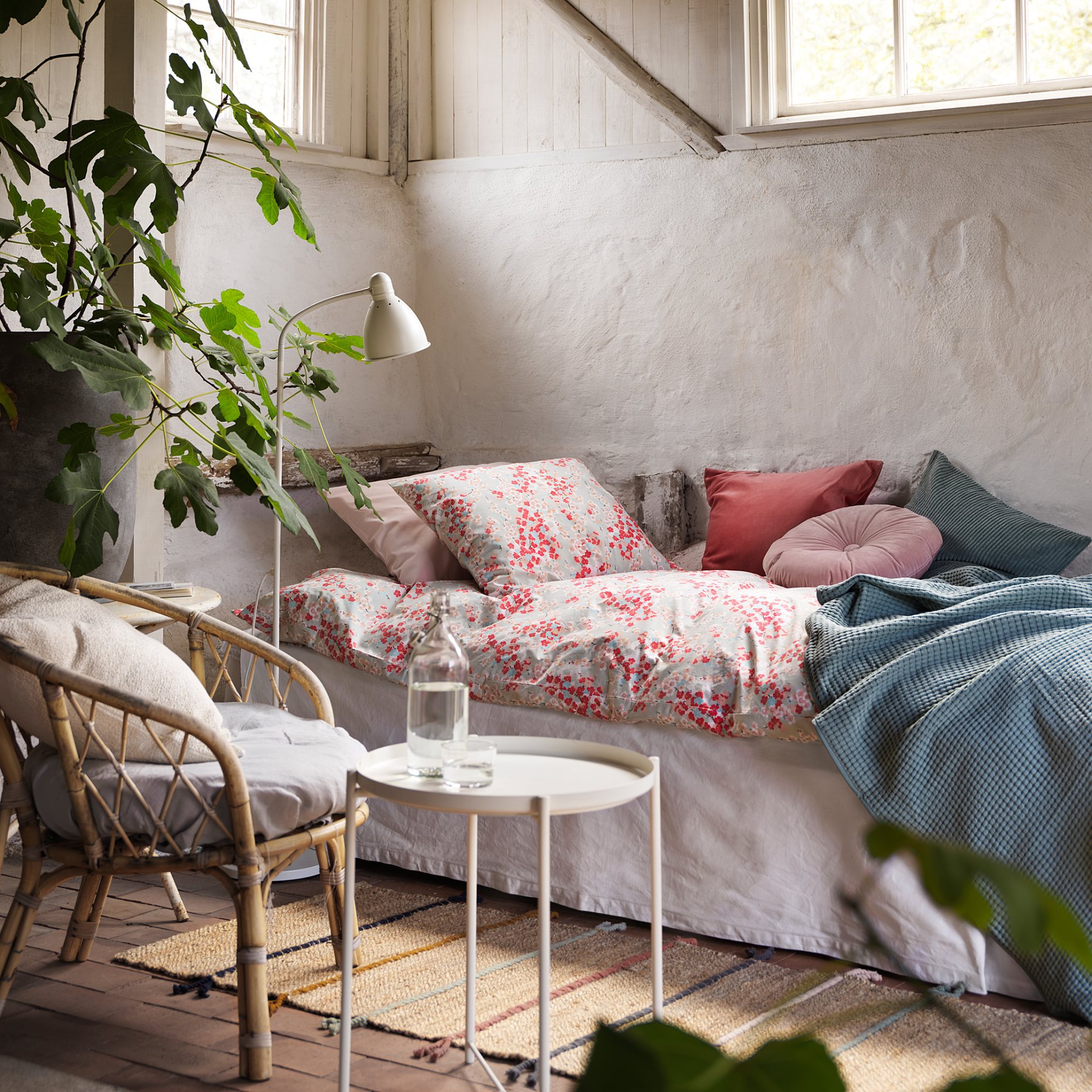 RAKLEV, χαλί χαμηλή πλέξη/χειροποίητο, 70x160 cm, 804.080.24