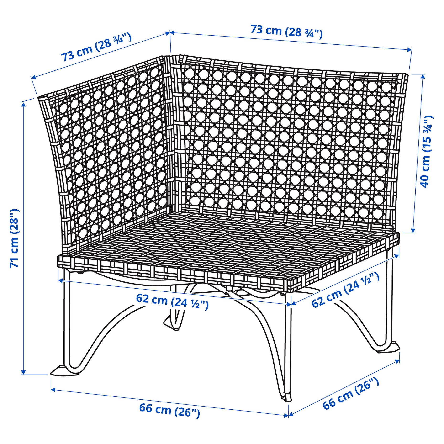 JUTHOLMEN, corner section, outdoor, 804.691.16