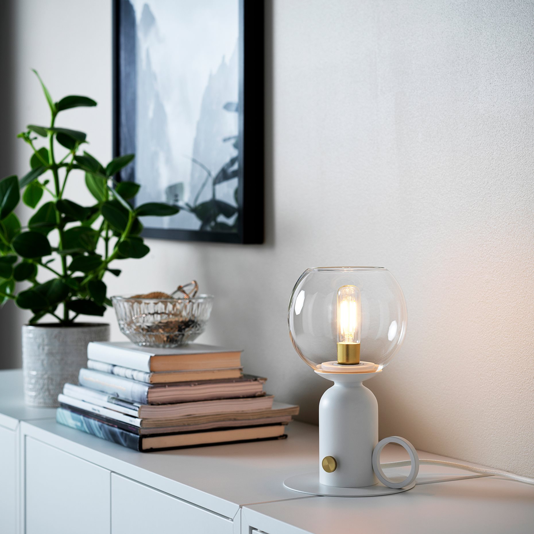 LUNNOM, LED bulb E14 200 lumen/ dimmable/tube-shaped, 25 mm, 805.169.62
