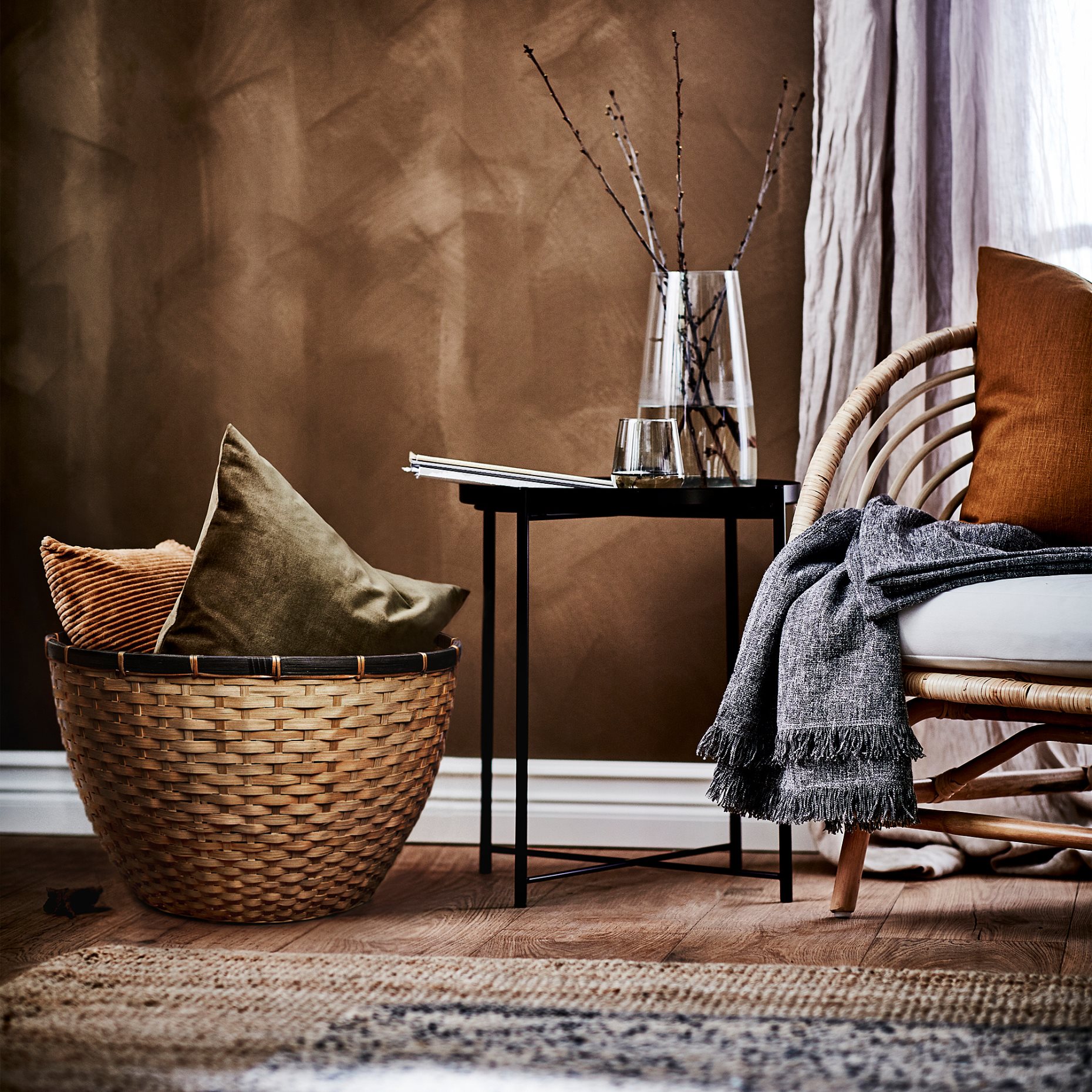 LOVRAFSA, basket, 50x32 cm, 805.568.54