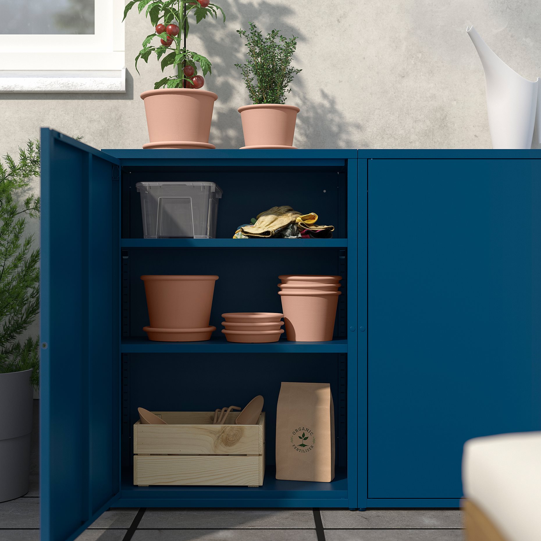 SUNDSÖ, cabinet outdoor/indoor, 60x35x86 cm, 805.862.43