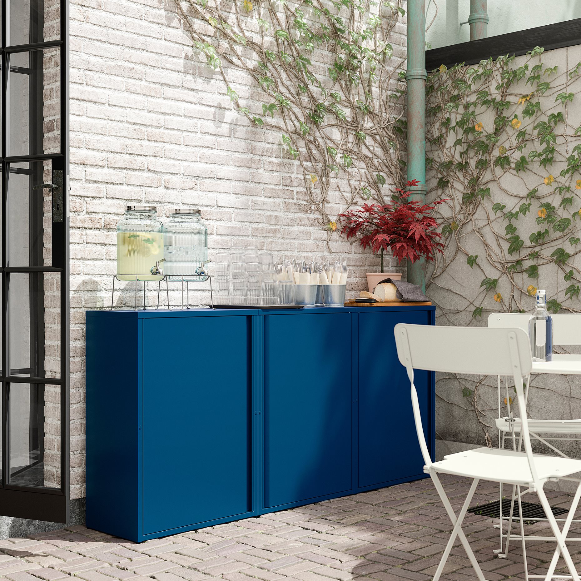 SUNDSÖ, cabinet outdoor/indoor, 60x35x86 cm, 805.862.43