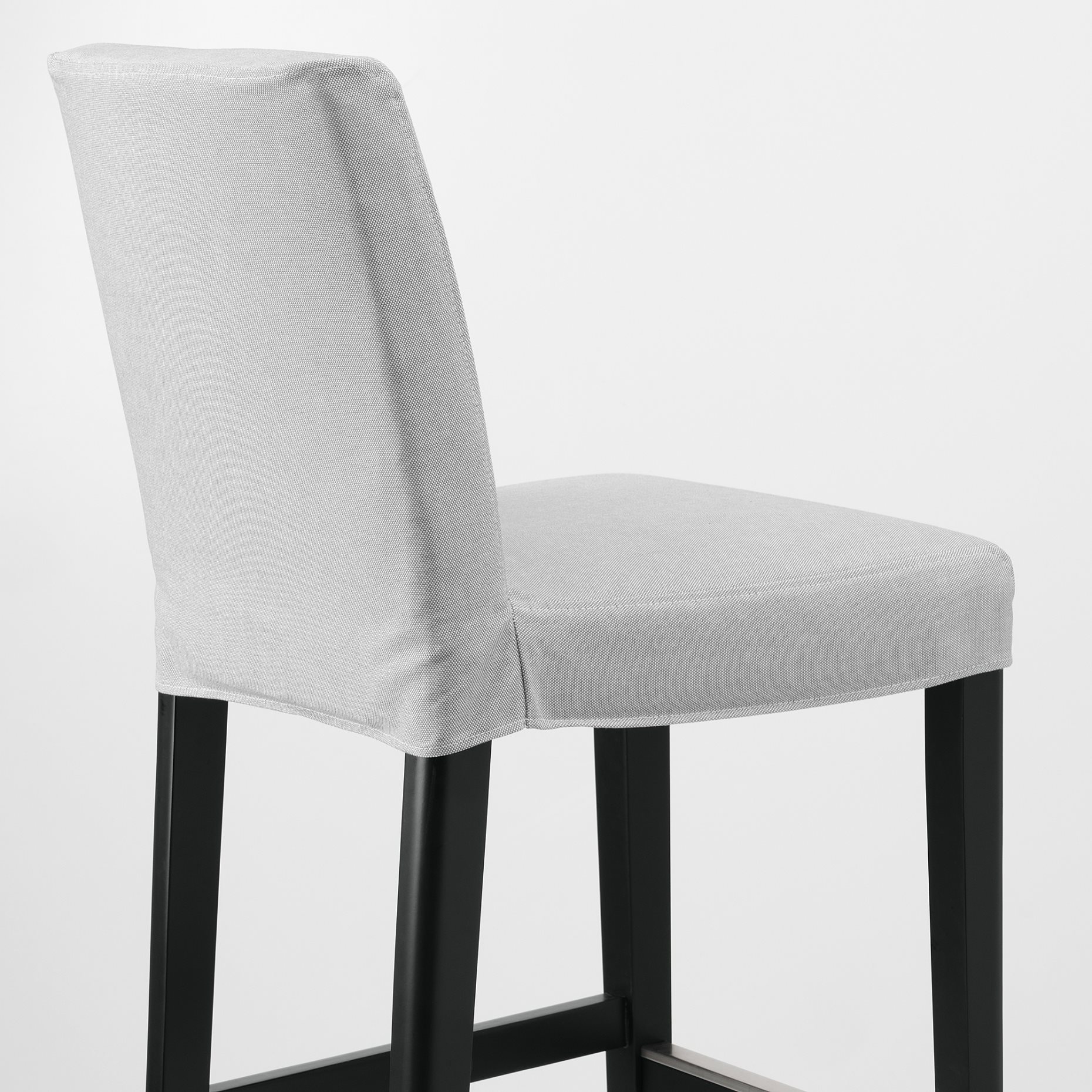 BERGMUND, σκαμπό μπαρ με πλάτη, 62 cm, 893.881.73