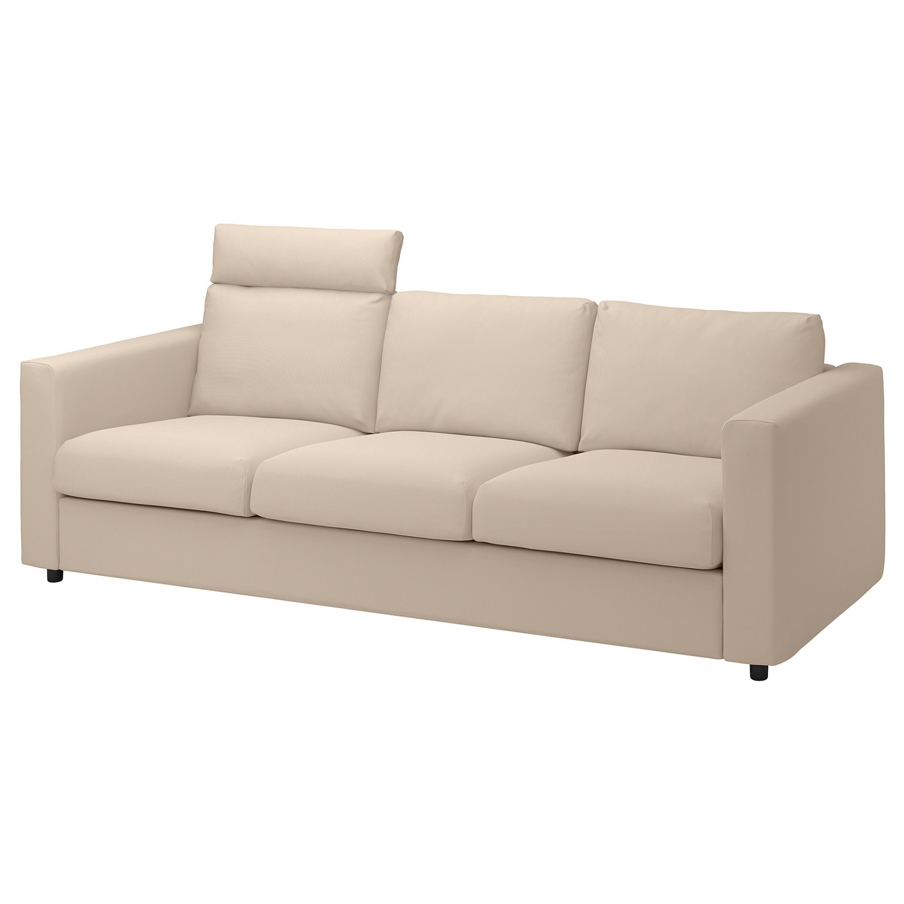 VIMLE, 3-seat sofa with headrest, 893.990.39