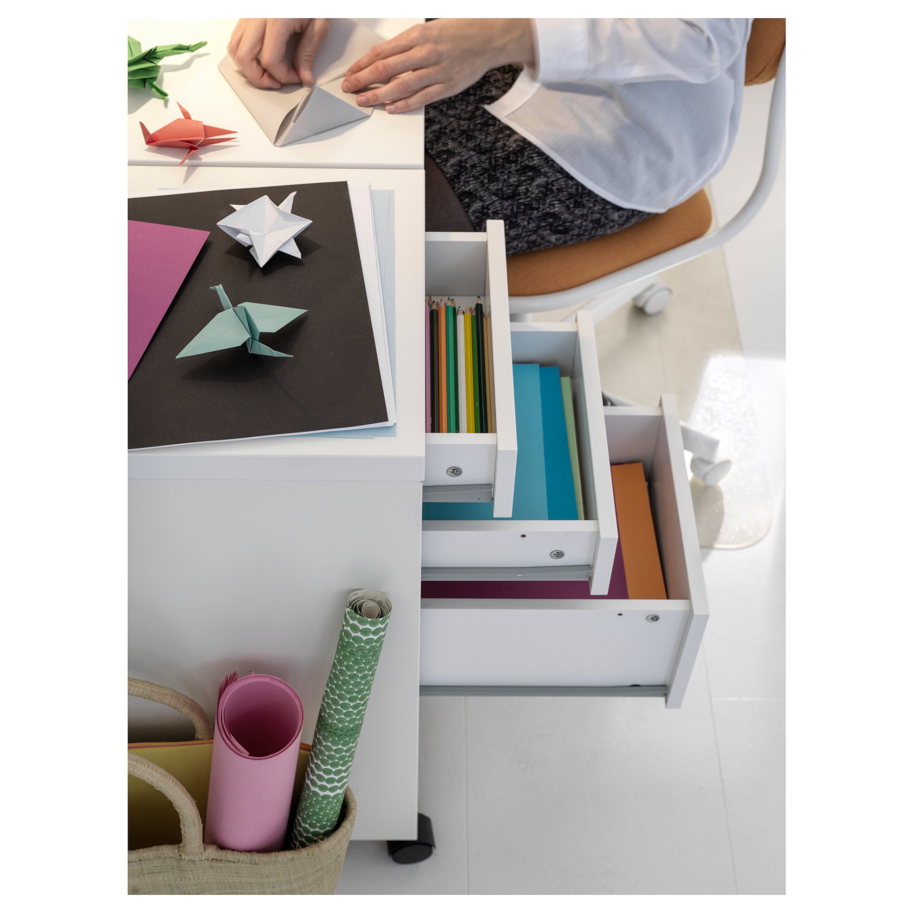 MICKE, drawer unit on castors, 902.130.78