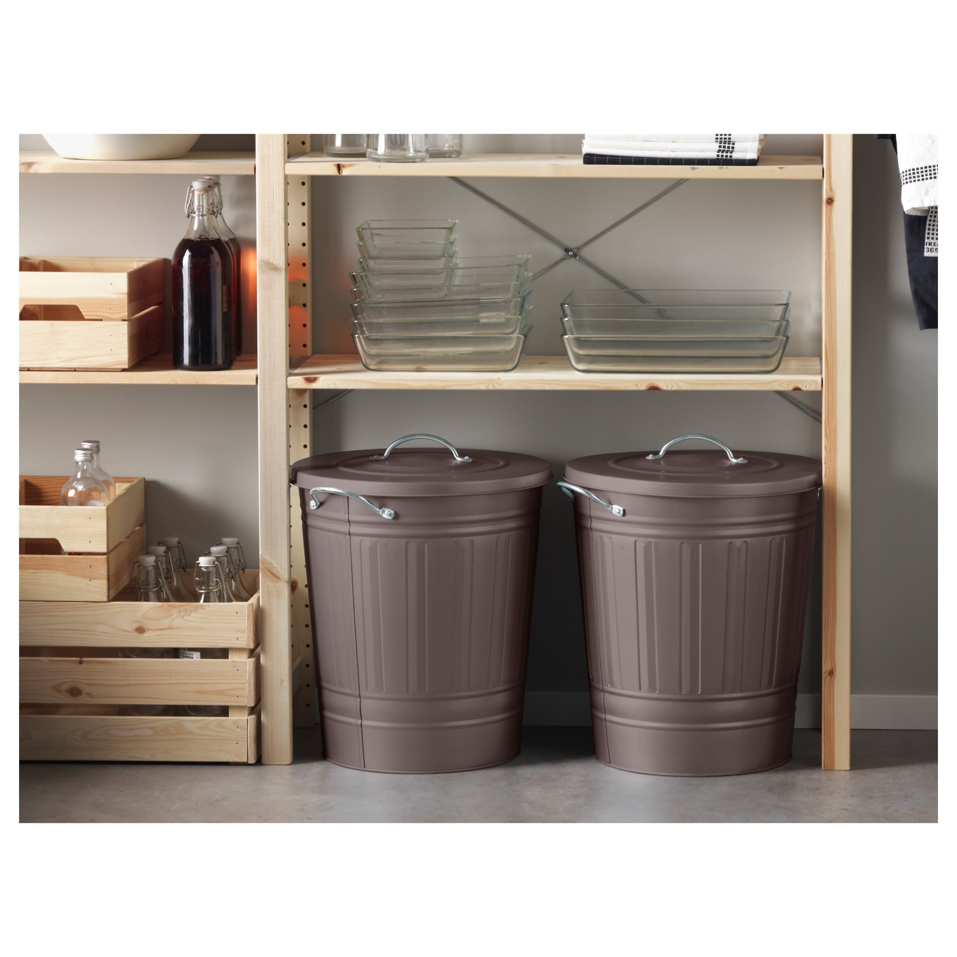 KNODD, bin with lid, 903.153.12
