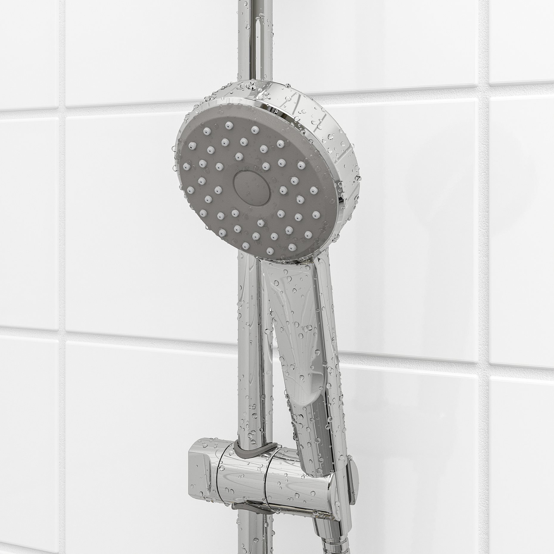 BROGRUND, head/handshower kit with diverter, 903.425.46