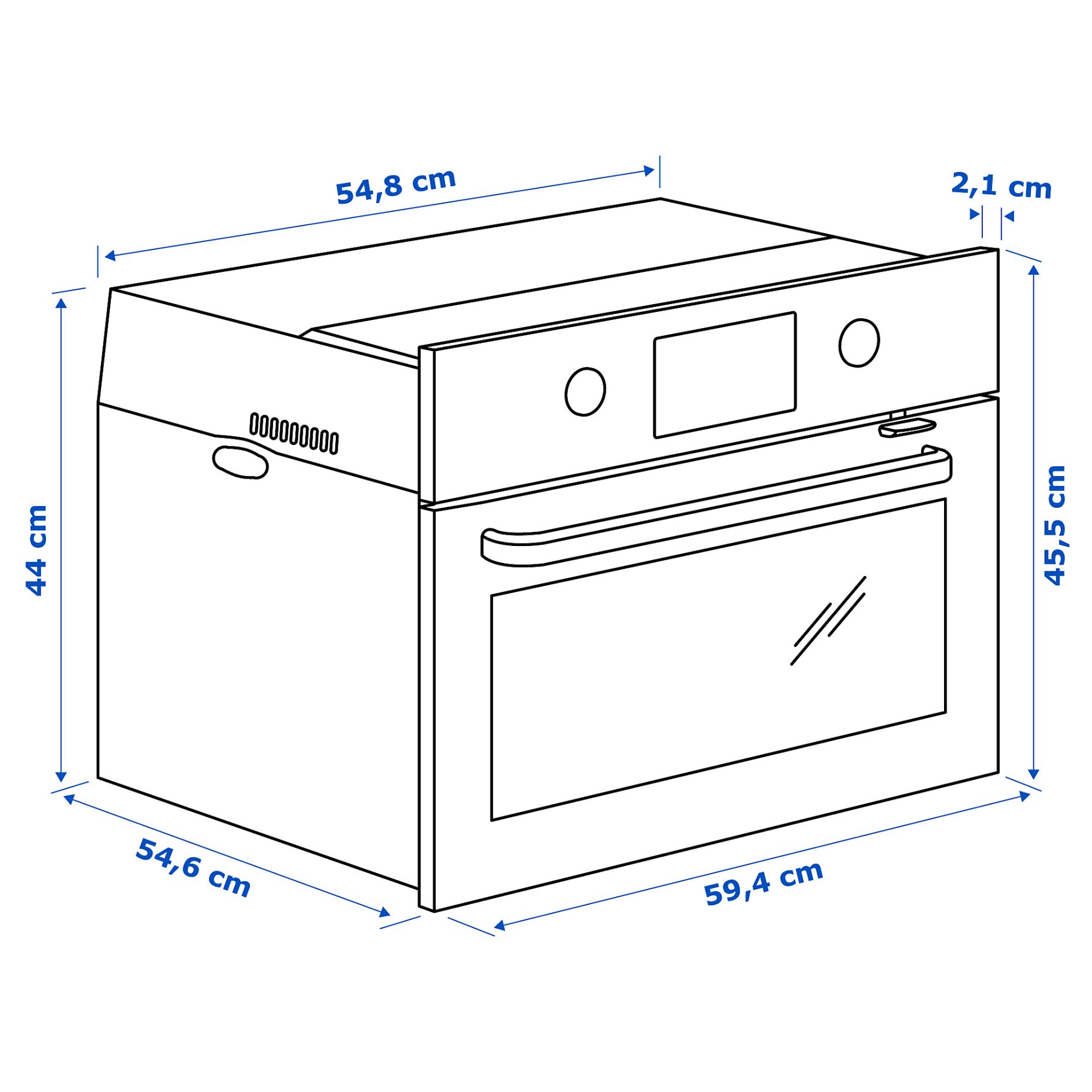 EFTERSMAK, microwave oven, 904.117.71