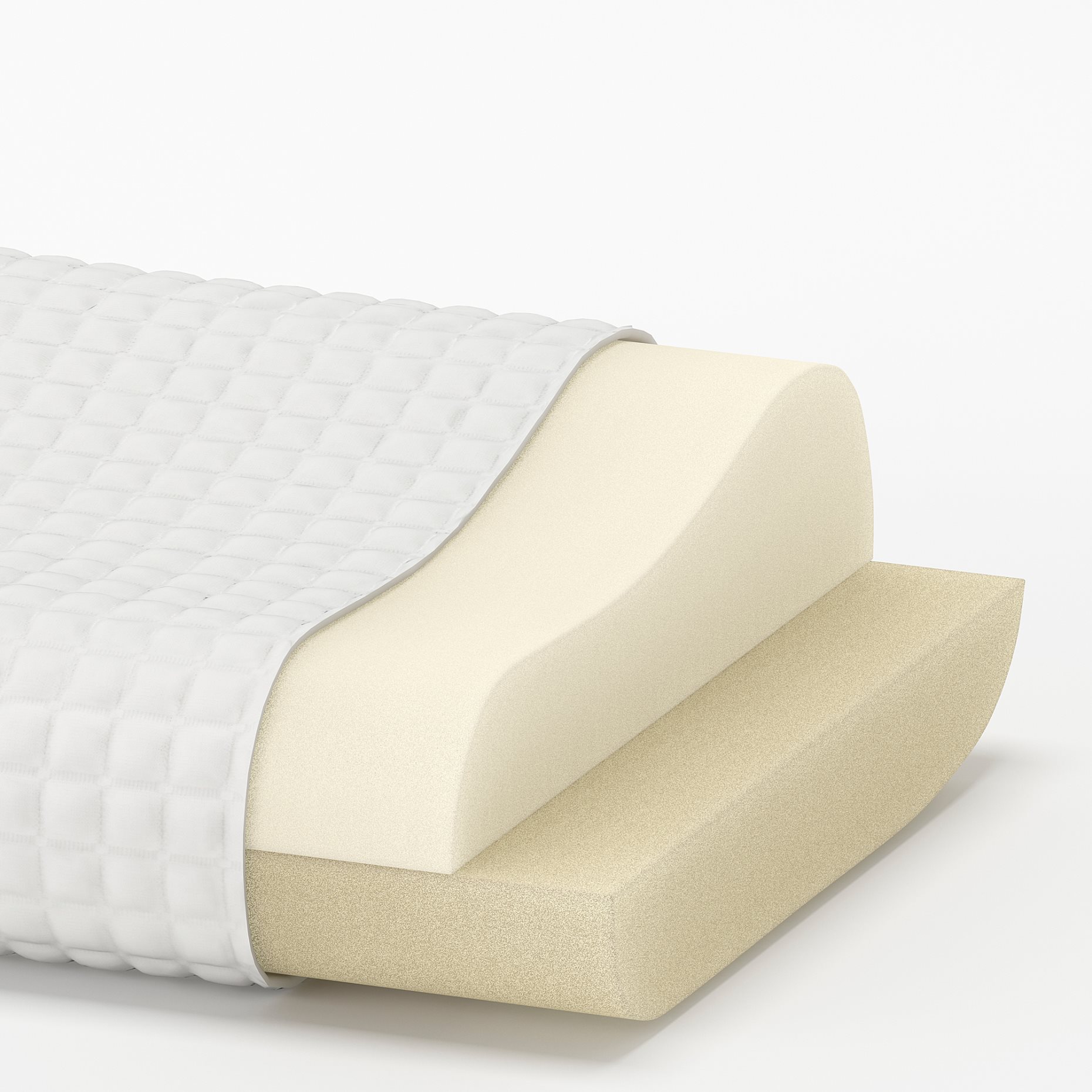 ROSENSKÄRM, ergonomic pillow, side/back sleeper, 904.443.66