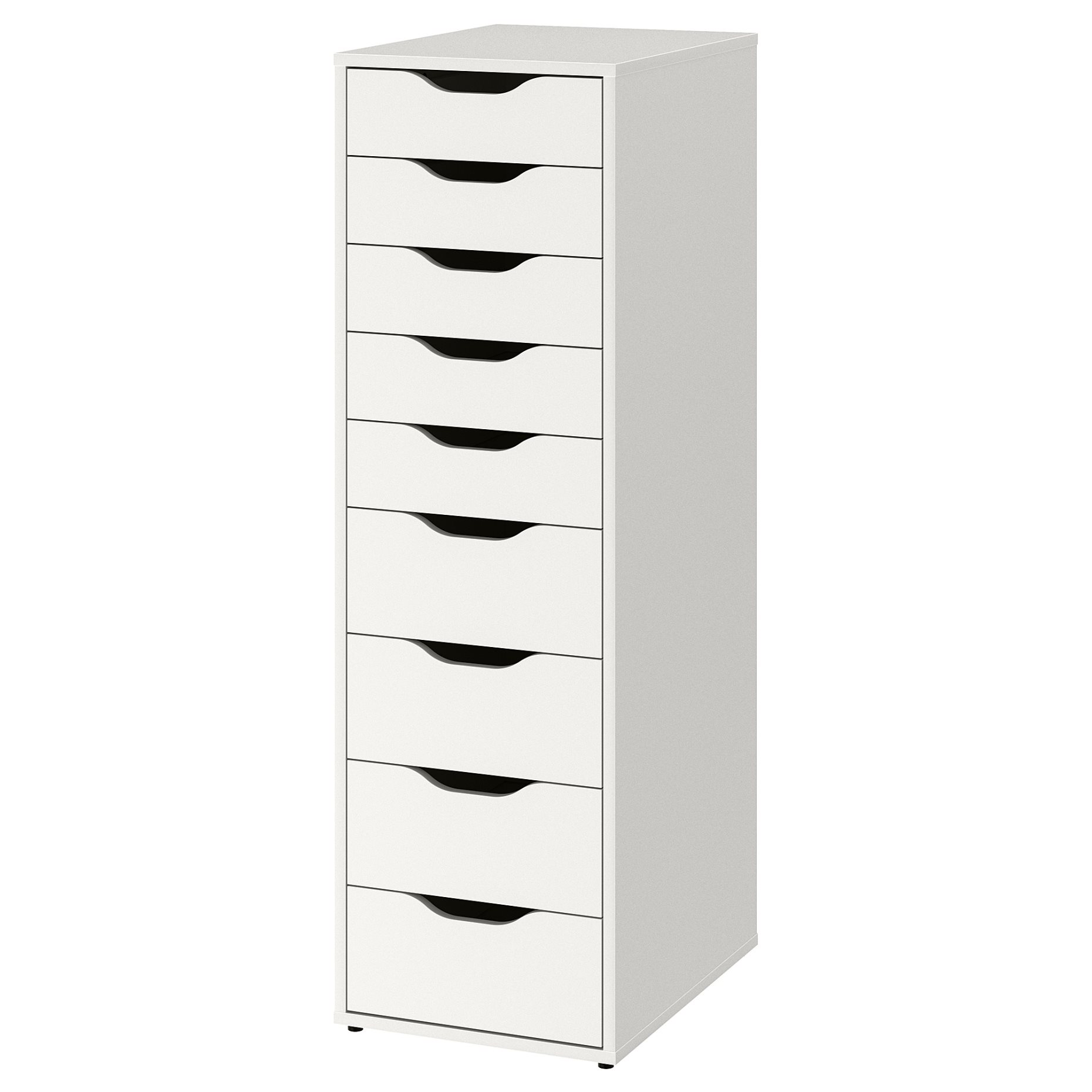 ALEX, drawer unit with 9 drawers, 36x116 cm, 904.861.39