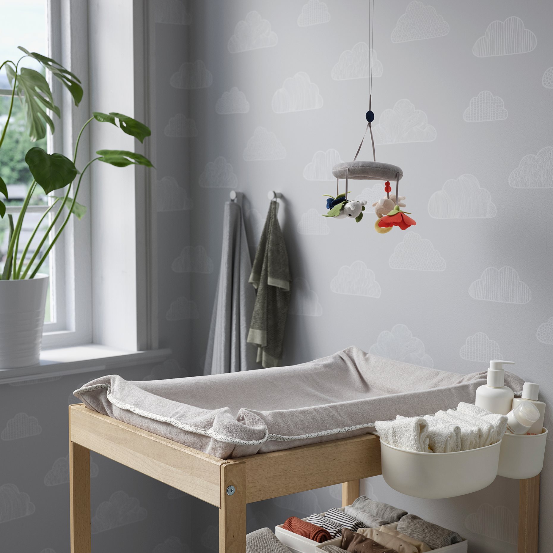 SKÖTSAM, cover for babycare mat, 83x55 cm, 904.892.27