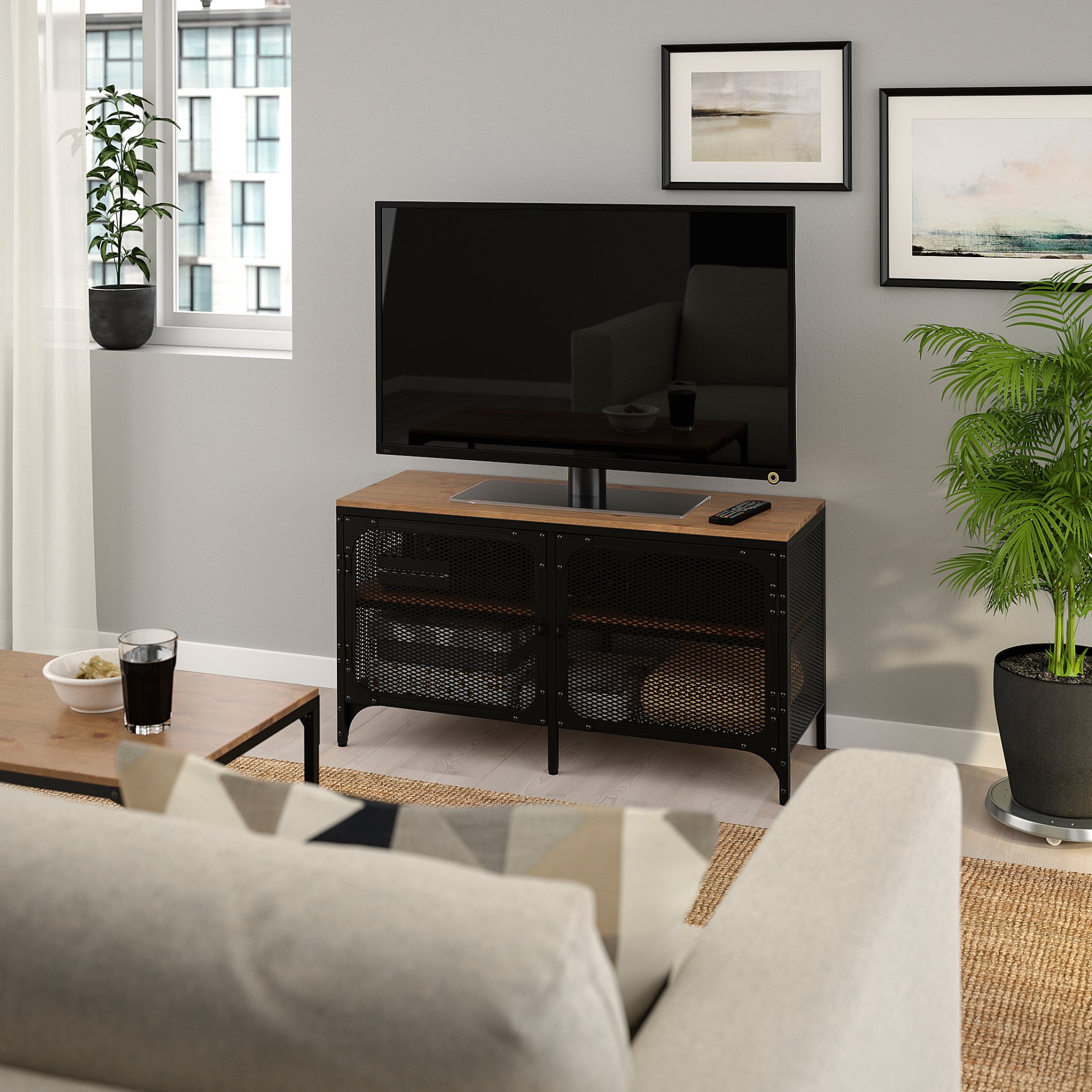 FJÄLLBO, TV bench, 100x36x54 cm, 905.013.09